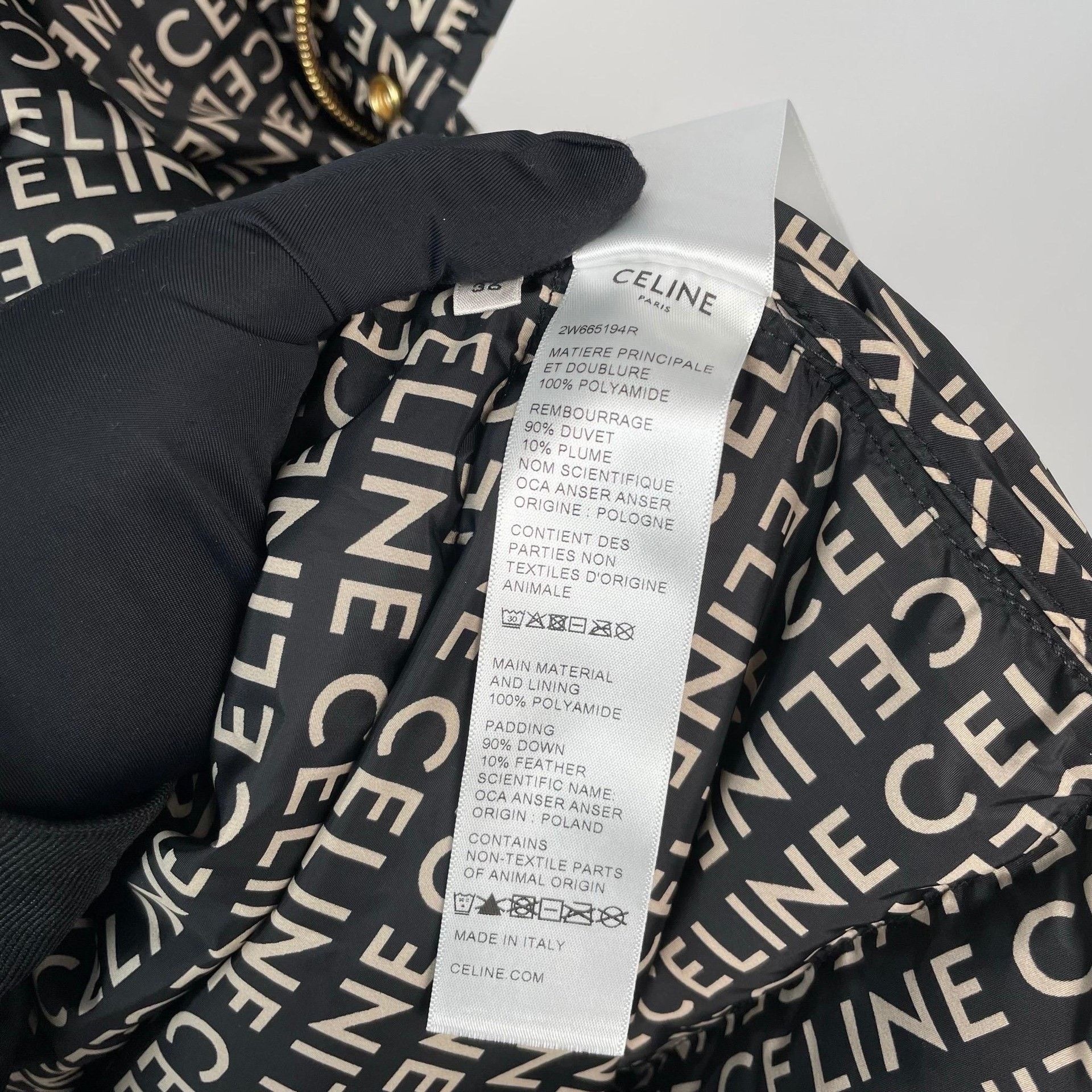Celine Celine Retro Down Black Vest L Women Size L / US 10 / IT 46 - 9 Thumbnail