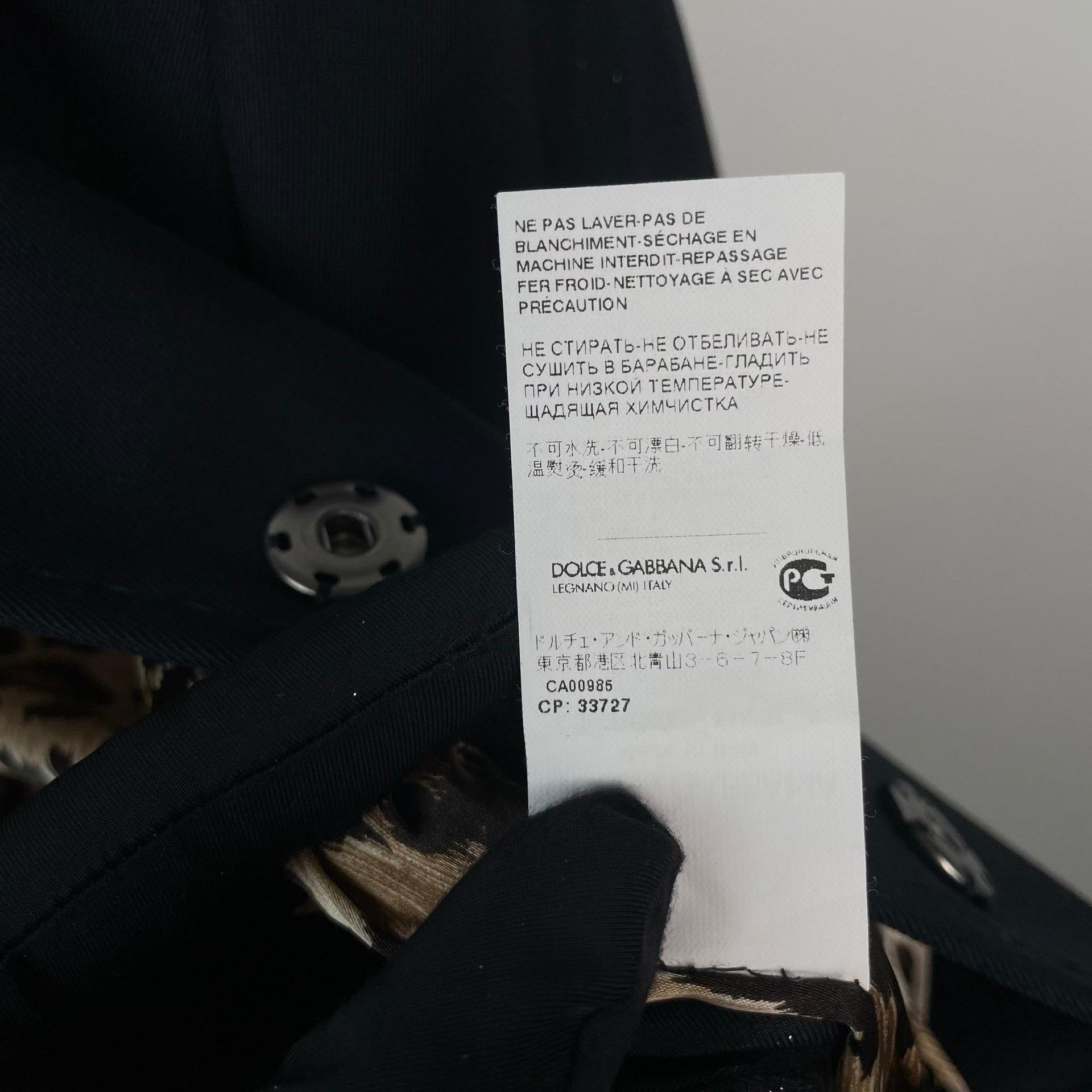 Chanel Chanel Black Coat 38 Women Size S / US 4 / IT 40 - 7 Thumbnail