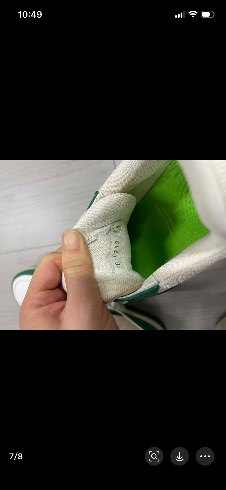 Louis Vuitton Louis Vuitton Green Lowtop Sneakers 5.5 Men Size US 5.5 / EU 38 - 7 Thumbnail