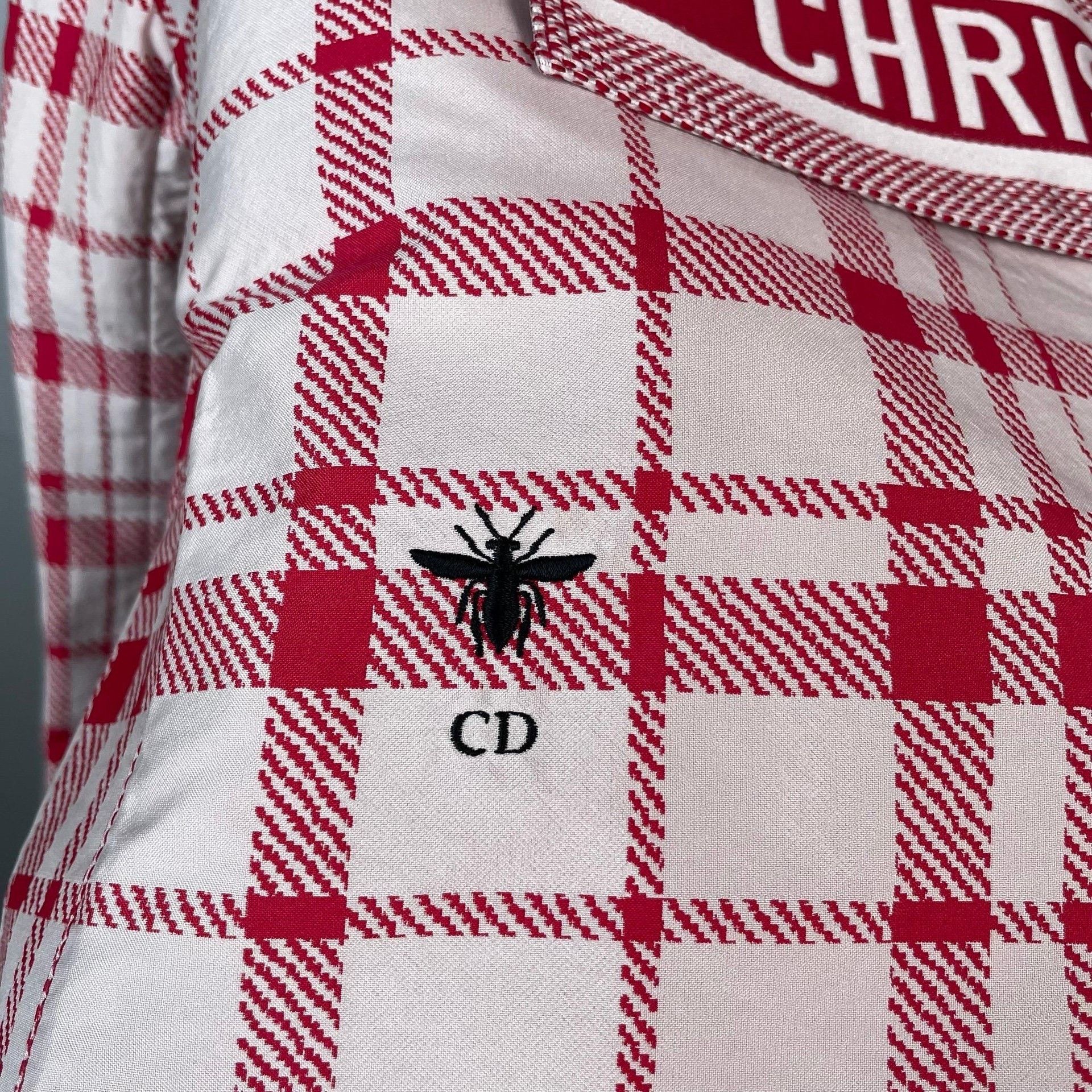 Dior Dior Retro Plaid Red Light Jacket XS Men Size US XS / EU 42 / 0 - 5 Thumbnail