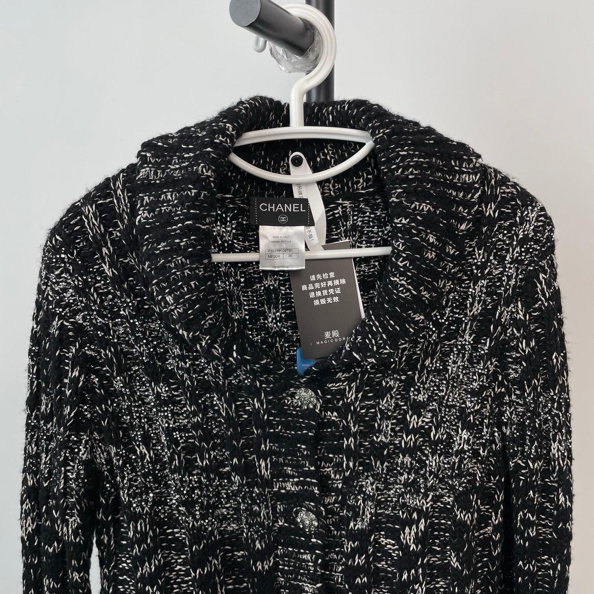 Chanel Chanel Black Sweater 25 Women Size XS / US 0-2 / IT 36-38 - 9 Thumbnail
