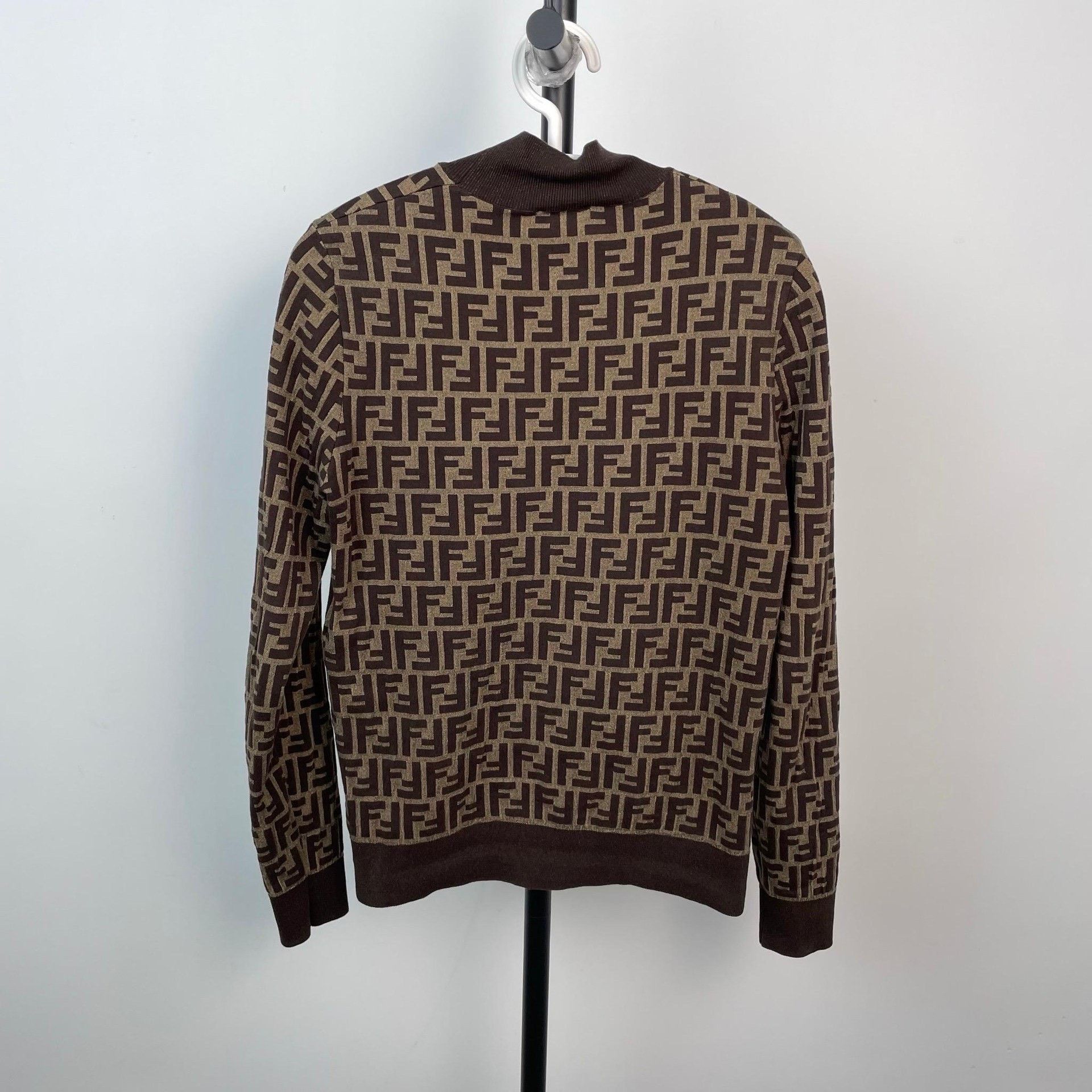 Fendi Fendi Knit Brown Sweater 40 Men Size US M / EU 48-50 / 2 - 4 Thumbnail
