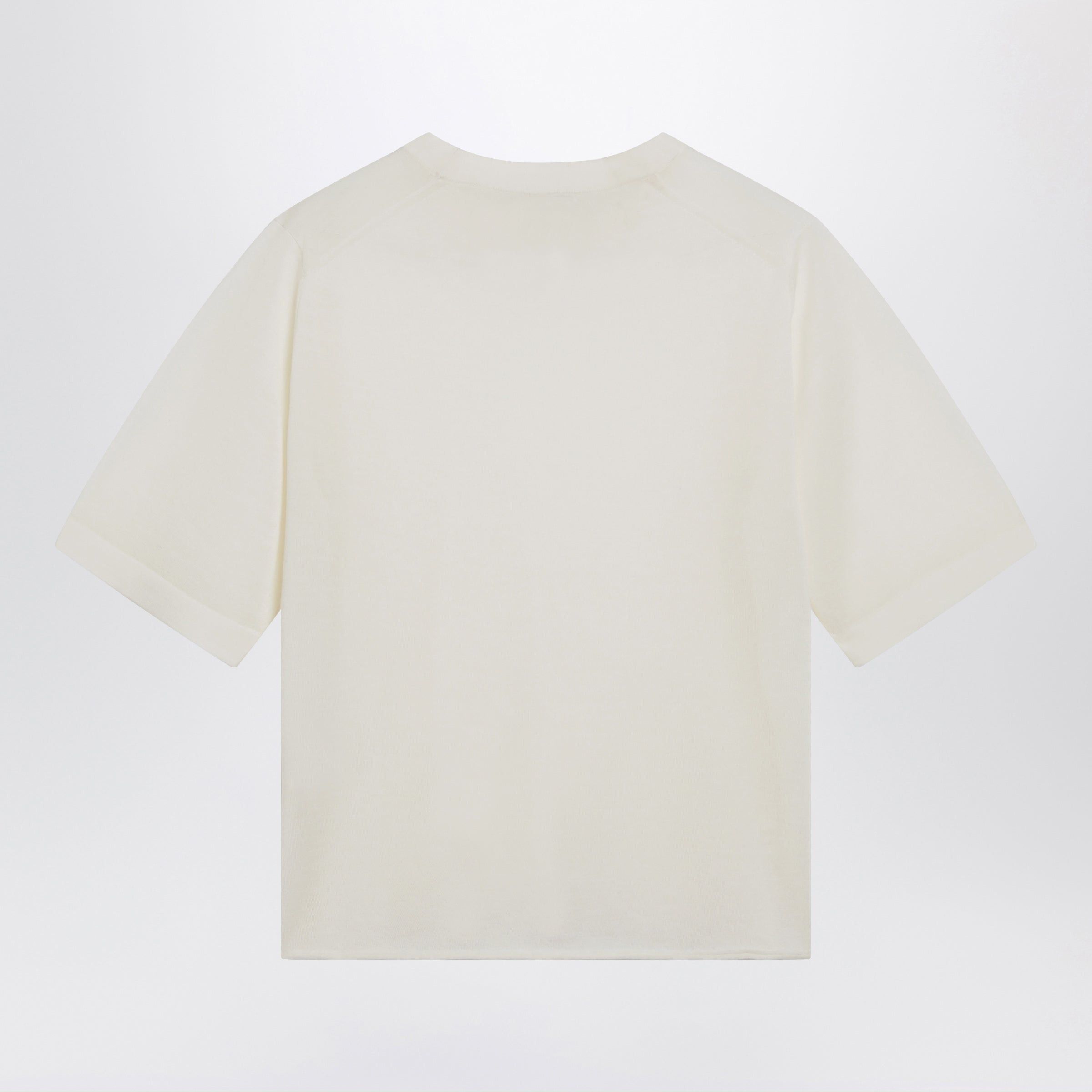 Loulou de Saison Loulou De Saison Ivory Nala Fluid Cashmere Top Size M / US 6-8 / IT 42-44 - 2 Thumbnail