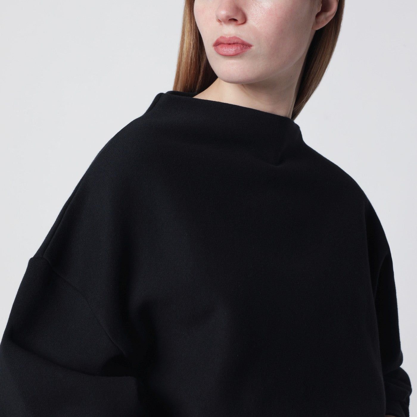 6397 6397 Black Draped Sweatshirt Size XS / US 0-2 / IT 36-38 - 2 Thumbnail