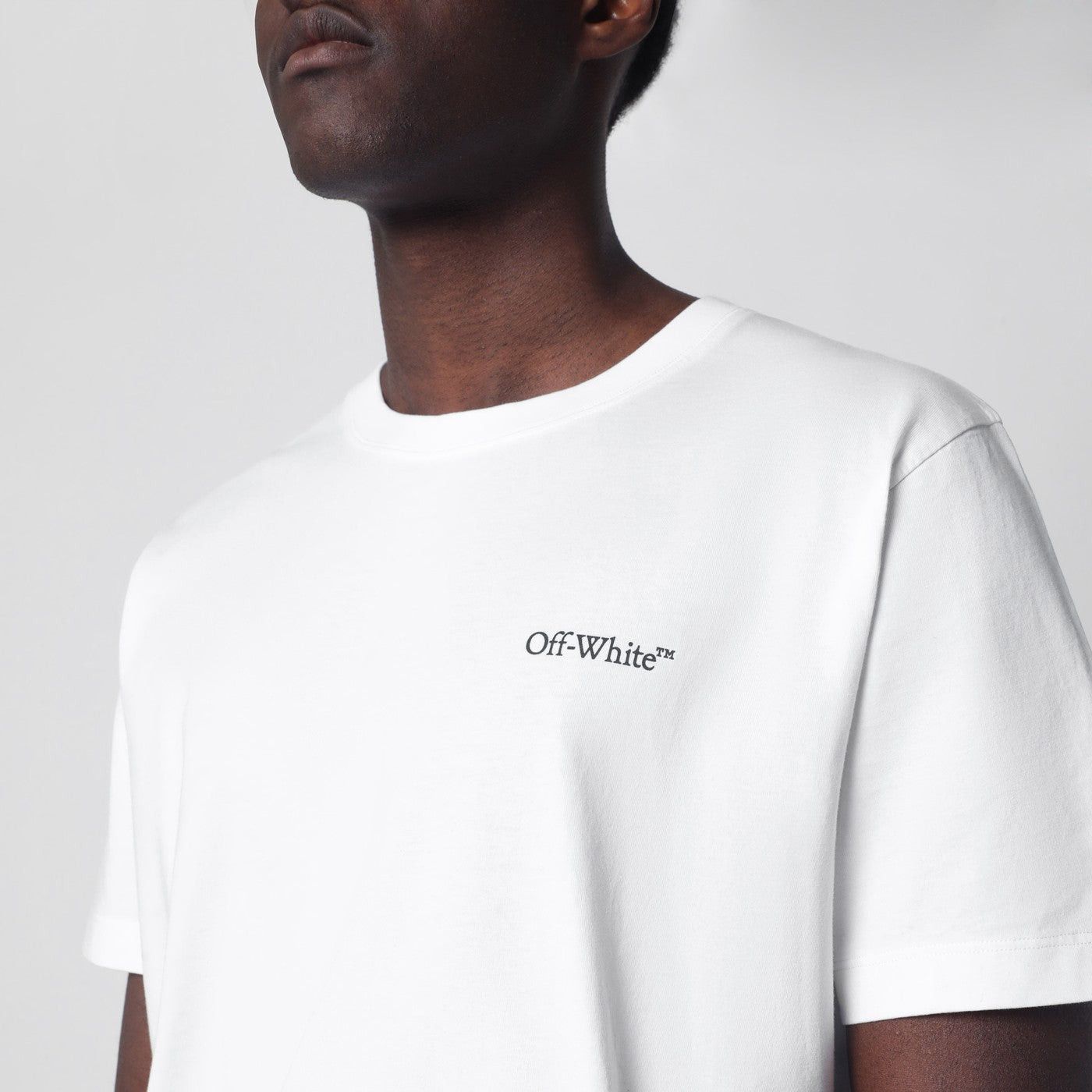 Off-White Off-White White T-Shirt With Logo Print Size US XXL / EU 58 / 5 - 2 Thumbnail