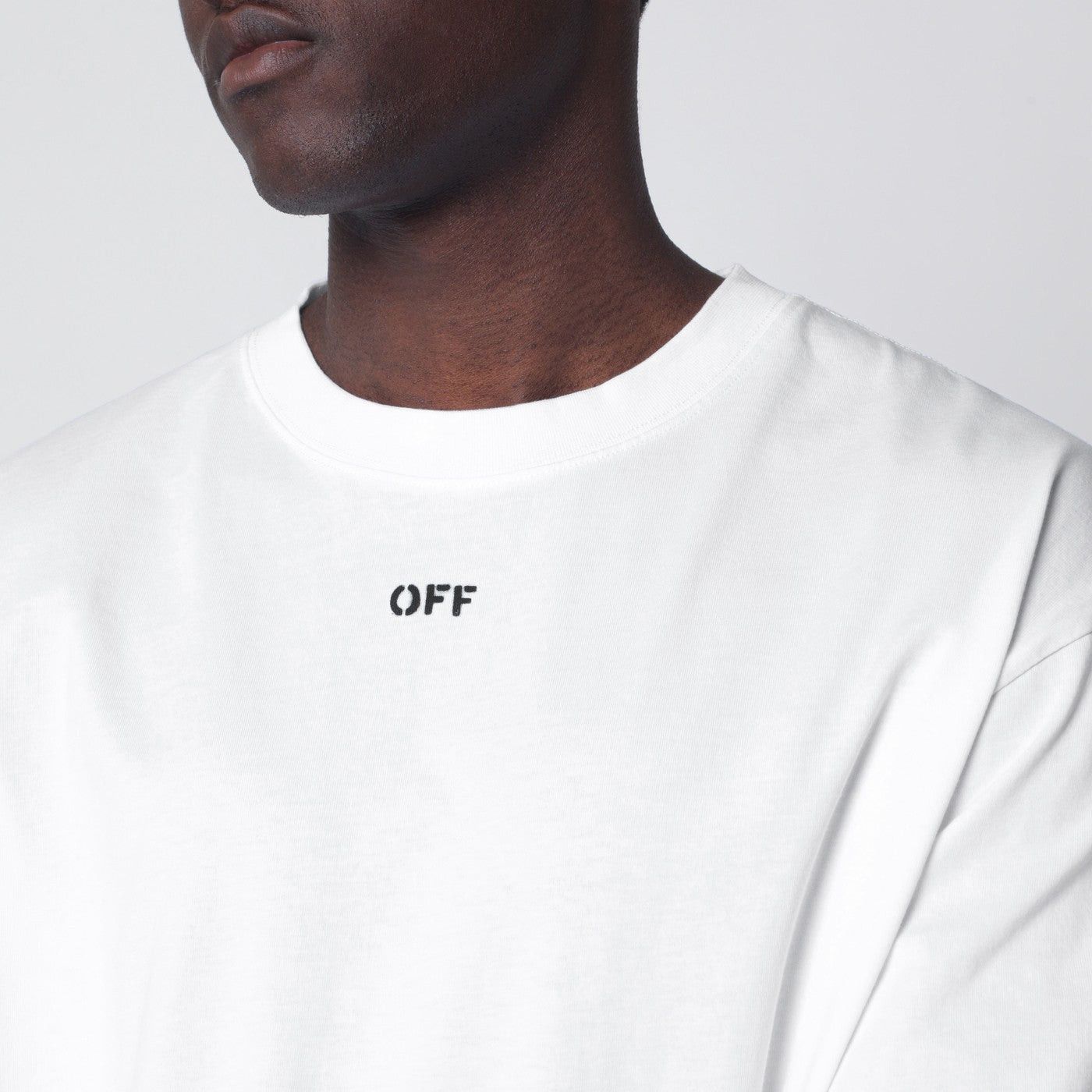 Off-White Off-White Chain Arrow Skate T-Shirt White Size US M / EU 48-50 / 2 - 2 Thumbnail
