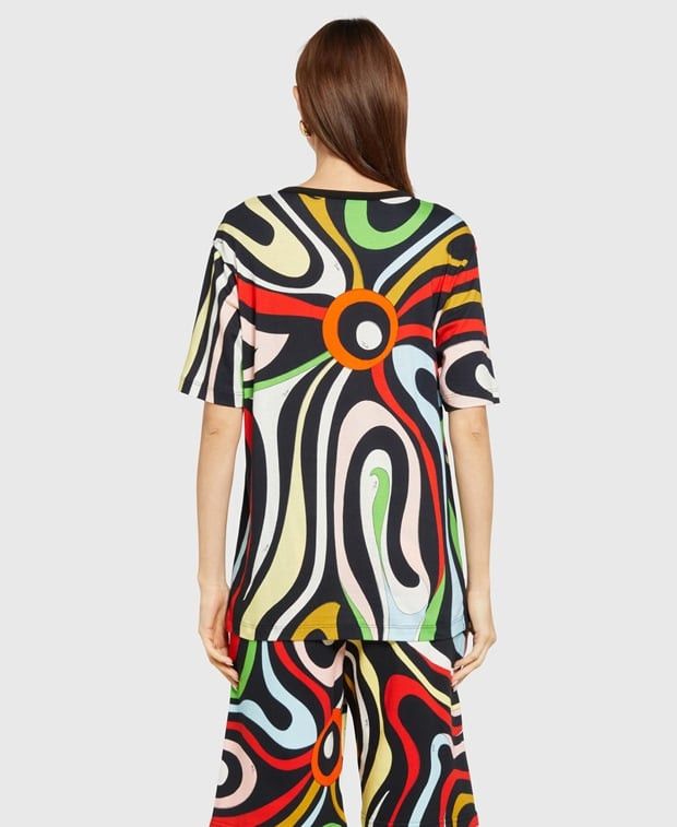 Emilio Pucci Crew neck t-shirt Size L / US 10 / IT 46 - 2 Thumbnail