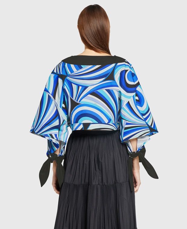 Emilio Pucci Elegant shirt blouse Size XS / US 0-2 / IT 36-38 - 2 Thumbnail