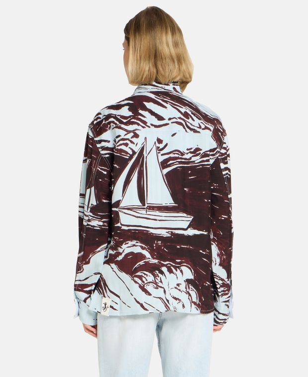 Jil Sander Long-sleeved blouse Size XXS / US 00 / IT 34 - 2 Thumbnail