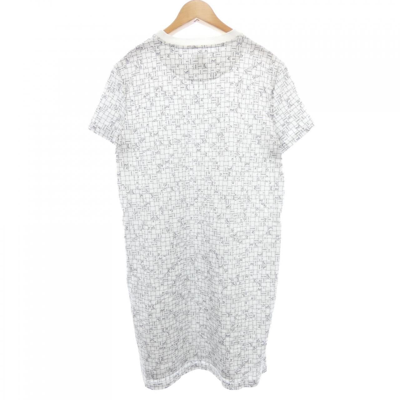 Hermes Hermes Hermes Bolduc Dress Textile Dresses DUTY FREE for USA Size ONE SIZE - 2 Thumbnail