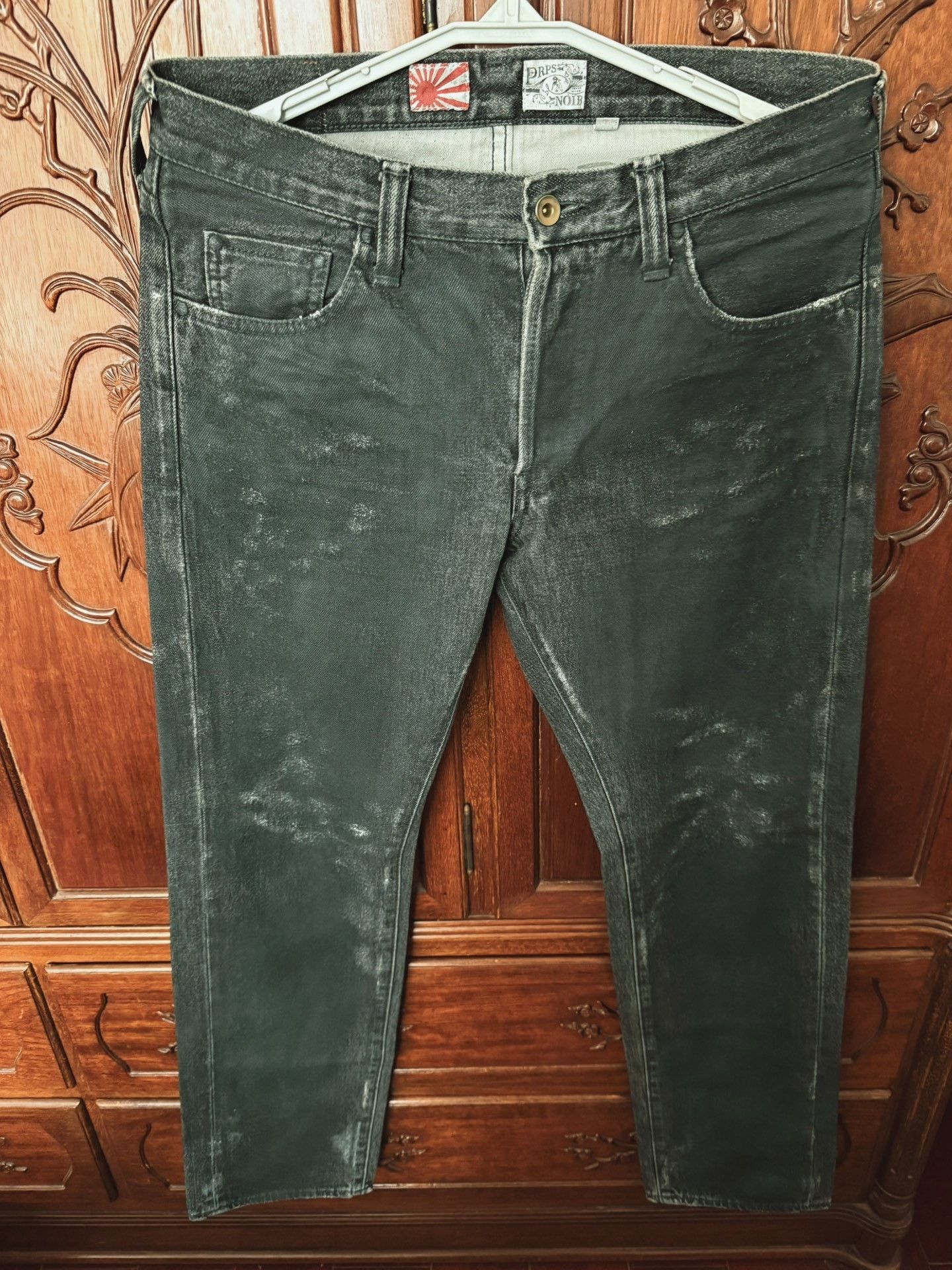 Prps Prps Men's Black Jeans Deer Hunter W32 Size US 32 / EU 48 - 3 Thumbnail