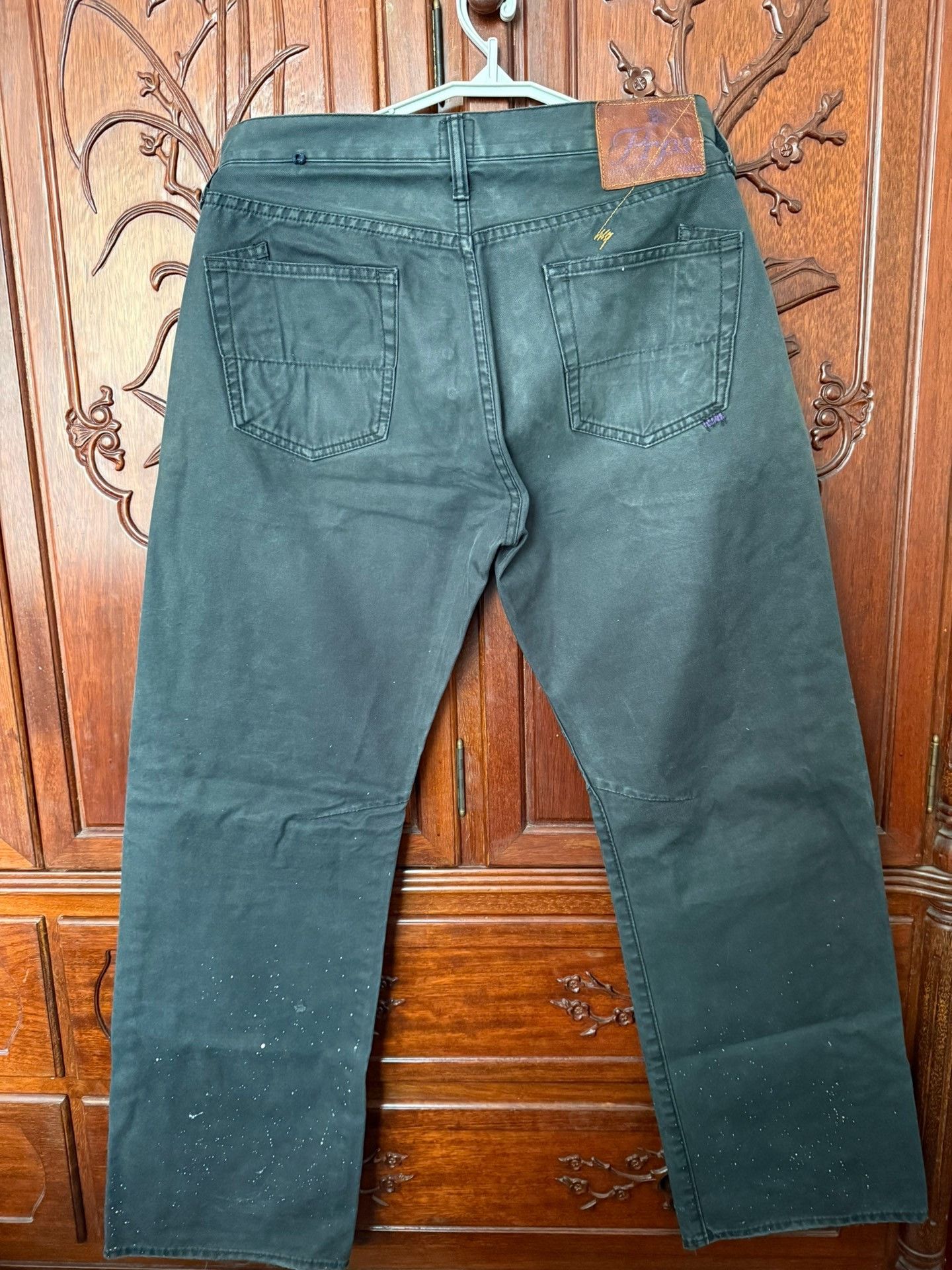 Prps PRPS Men's Black Gray Straight Jeans Size US 32 / EU 48 - 5 Thumbnail