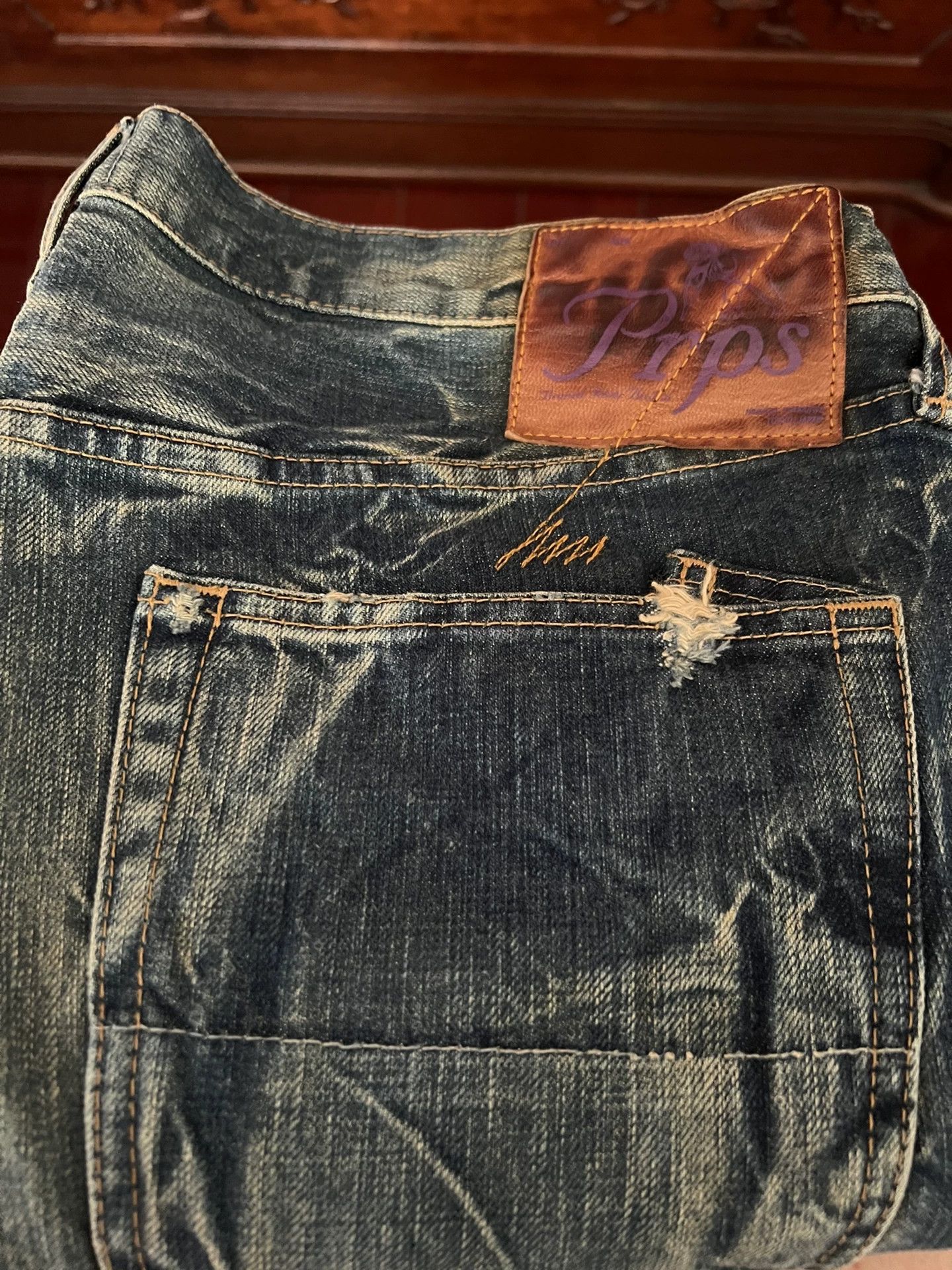 Prps PRPS Men's W36 Jeans Size US 36 / EU 52 - 2 Thumbnail
