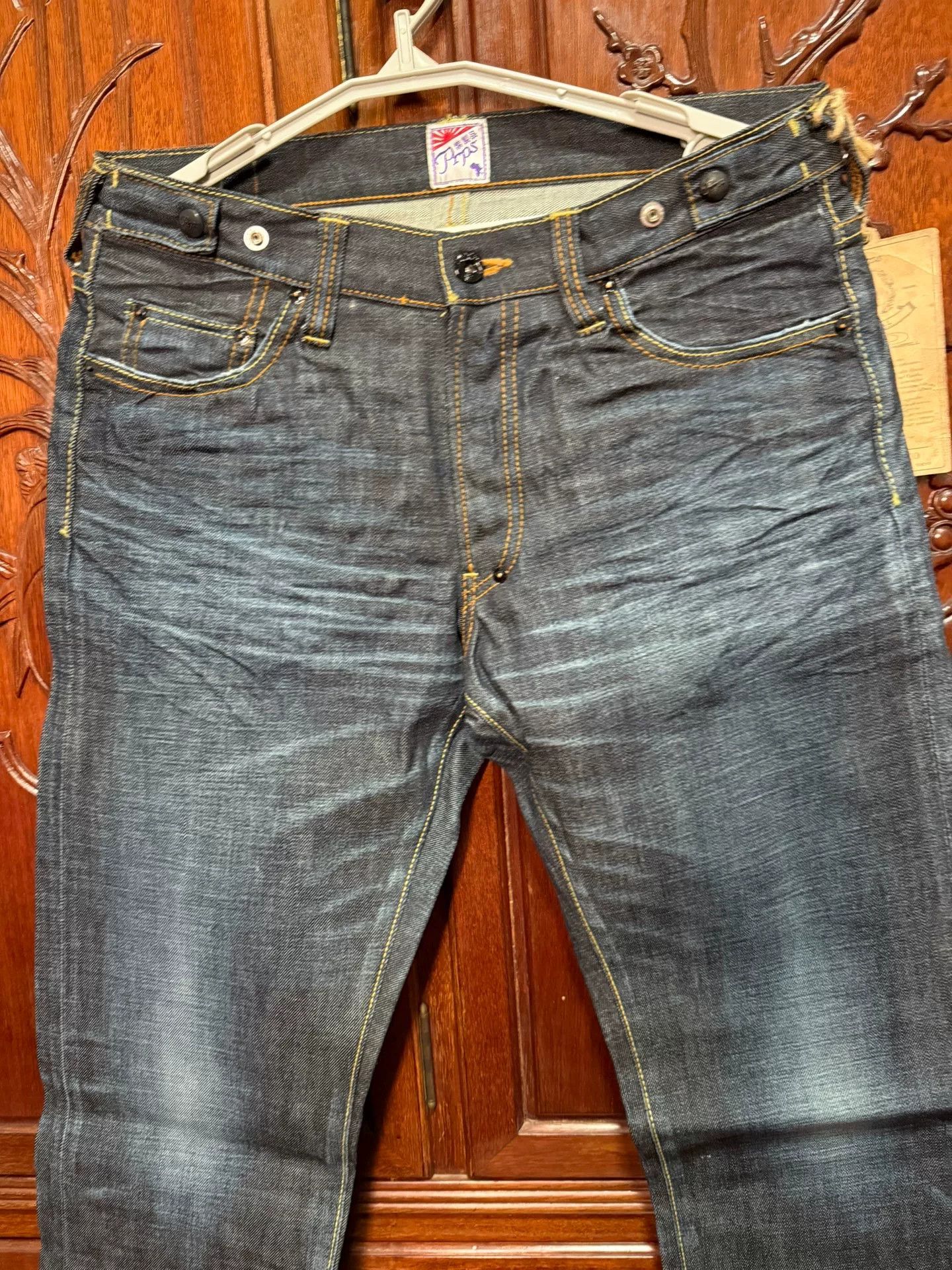 Prps PRPS P39 Men's Straight Jeans W32 Size US 32 / EU 48 - 6 Thumbnail