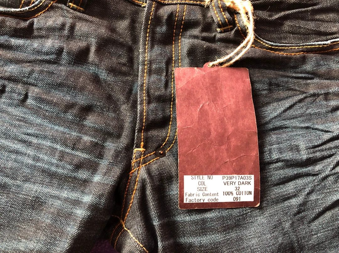 Prps PRPS P39 Men's Straight Jeans W32 Size US 32 / EU 48 - 2 Thumbnail