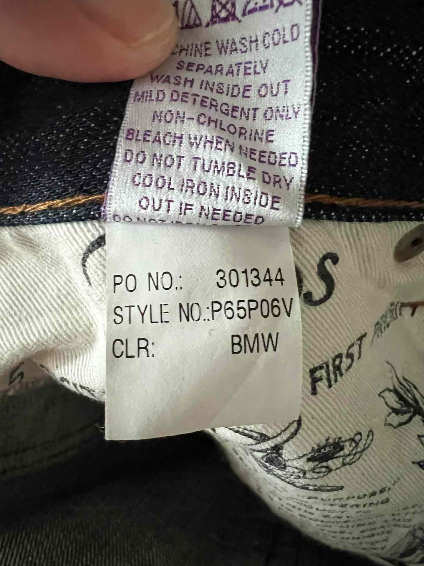 Prps PRPS Blue Selvedge Denim Jeans W31 Size US 31 - 5 Thumbnail