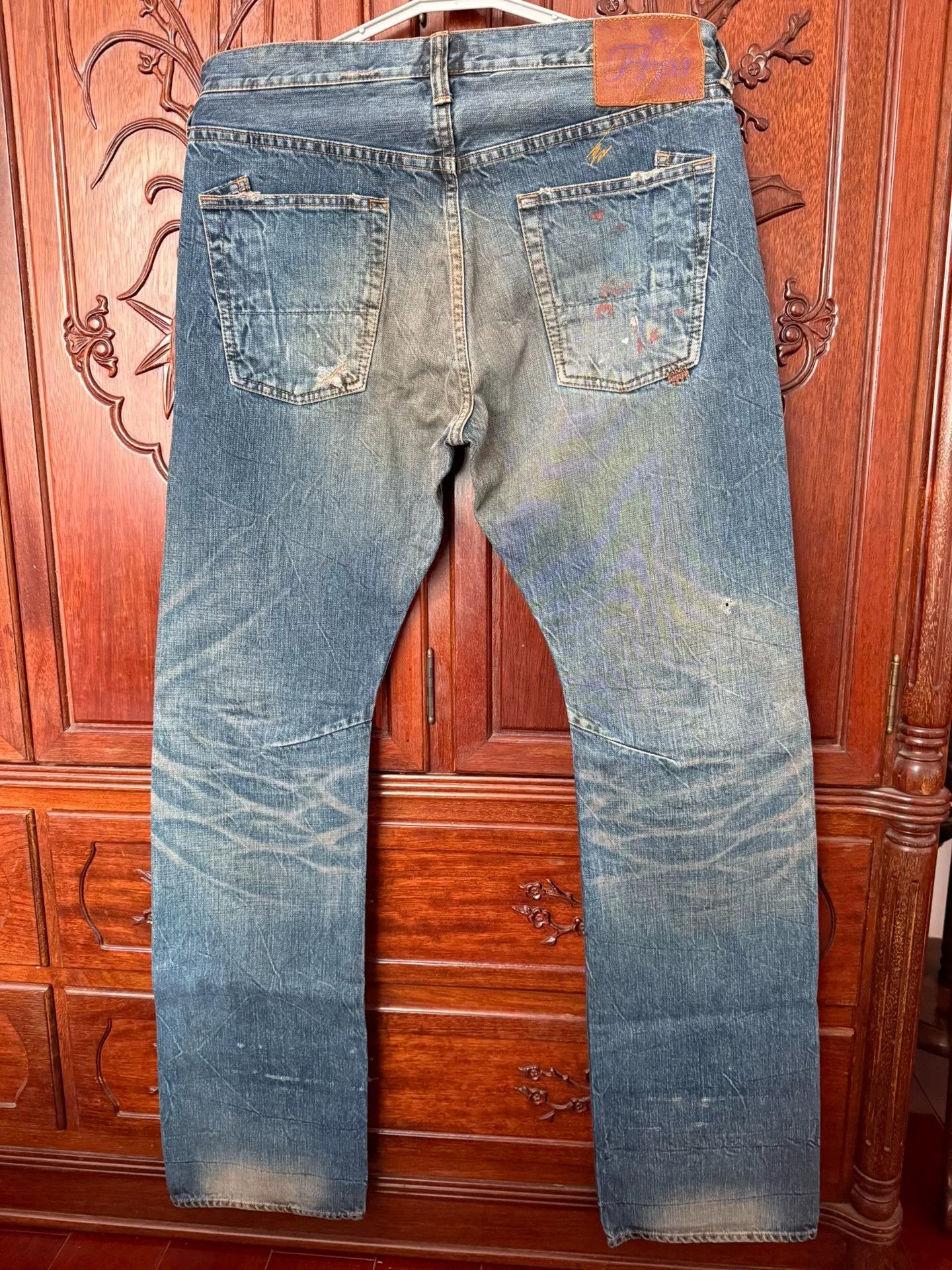 Prps Prps Men's Vintage Acid Wash Jeans Size US 34 / EU 50 - 5 Thumbnail
