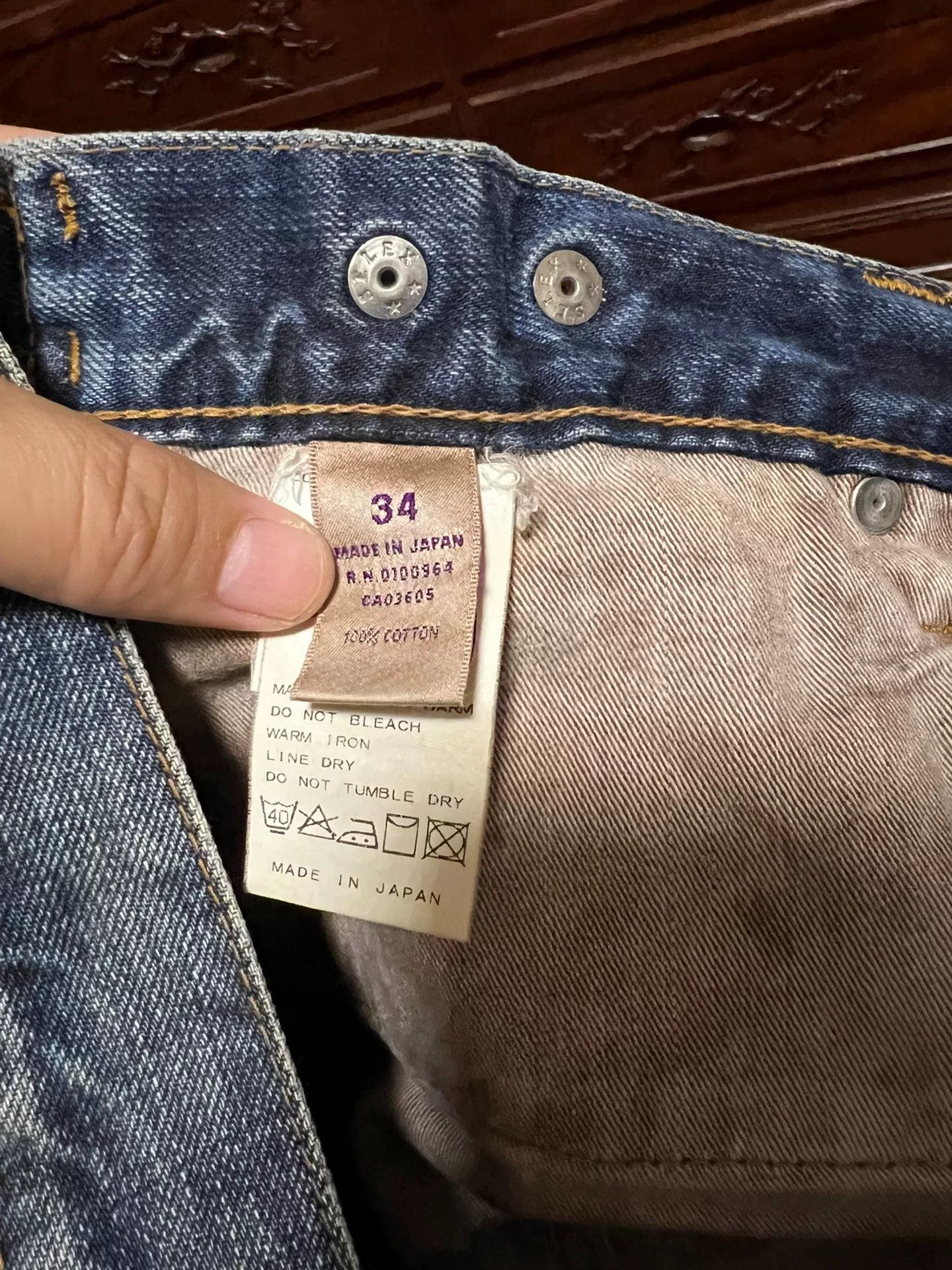 Prps Prps Men's Vintage Acid Wash Jeans Size US 34 / EU 50 - 2 Thumbnail