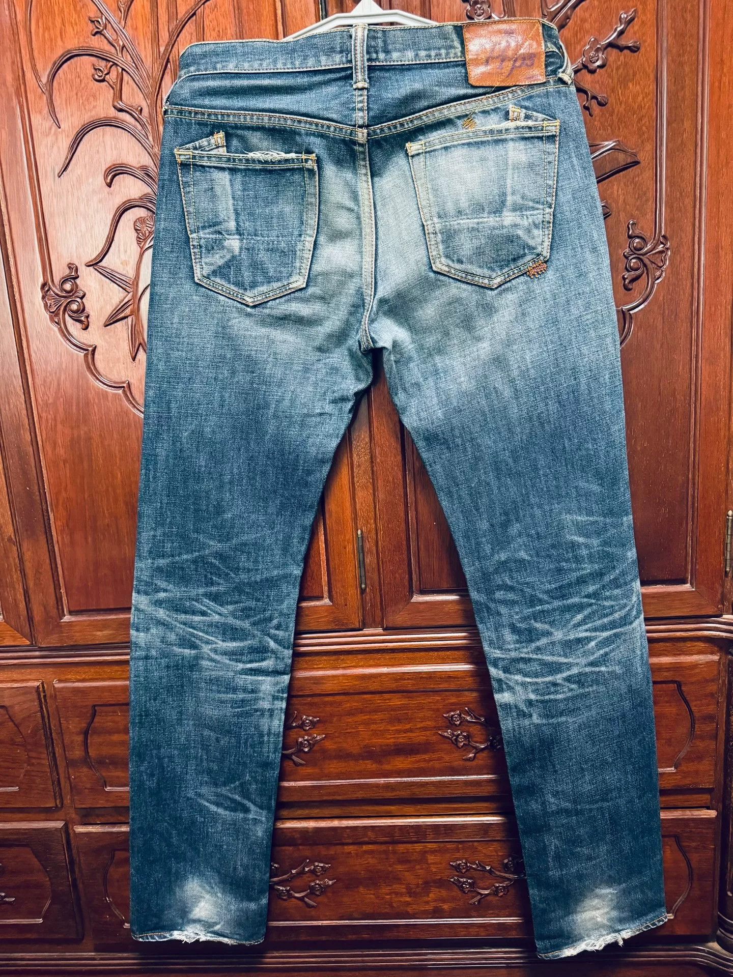 Prps Prps W34 Early Vintage Graffiti Jeans Size US 34 / EU 50 - 2 Thumbnail