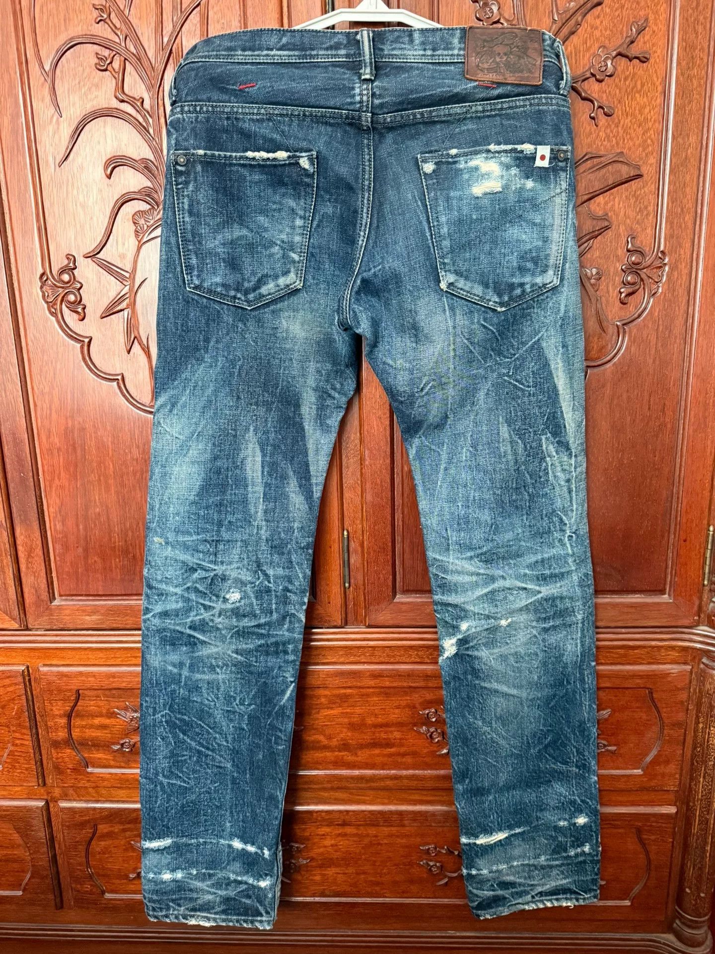 DETAJ W32 Early Skull Jeans x Deeta Collab Size US 29 - 2 Thumbnail
