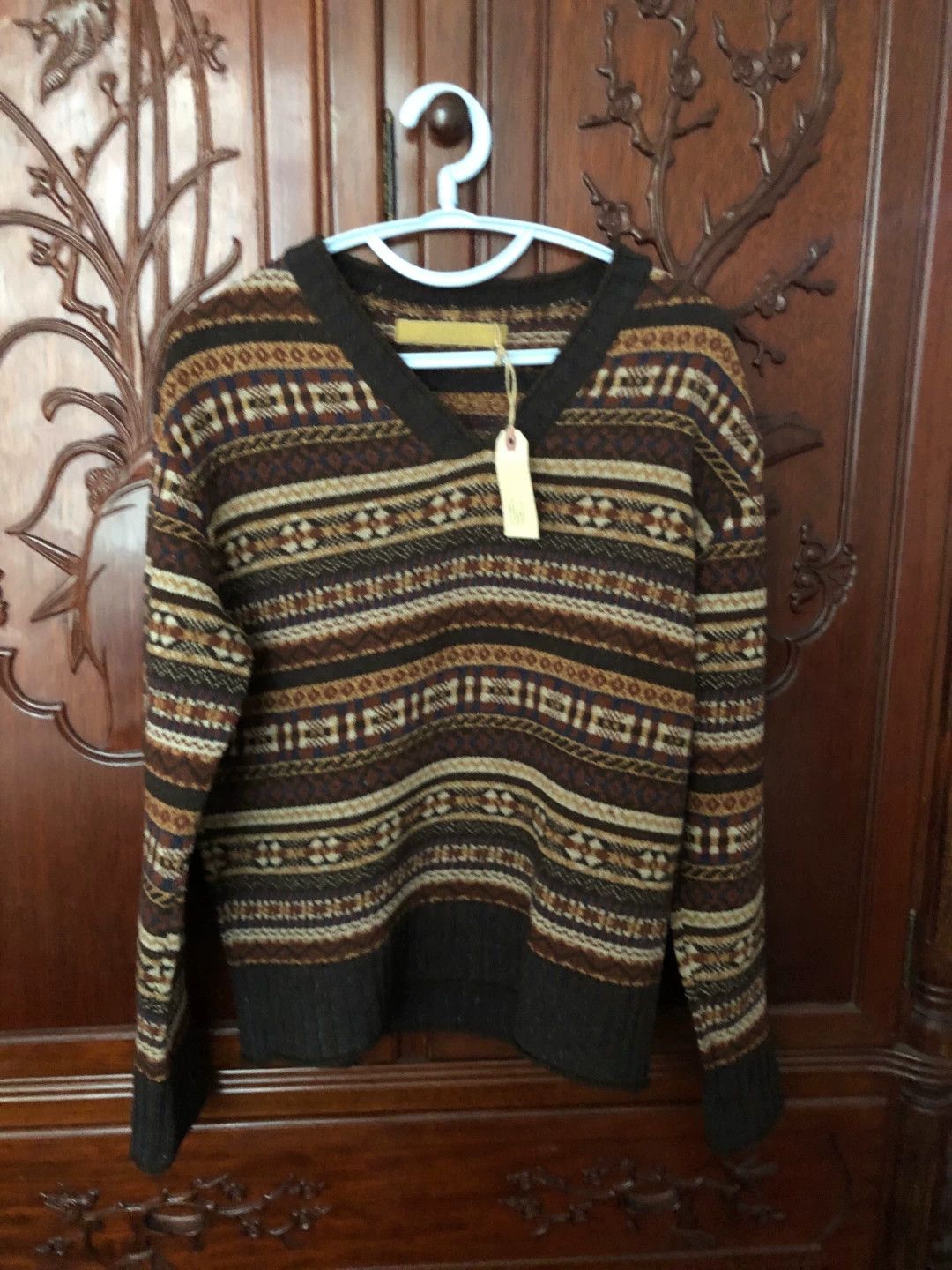 Old Joe Old Joe Wool-Silk Knit Sweater Size US XL / EU 56 / 4 - 3 Thumbnail