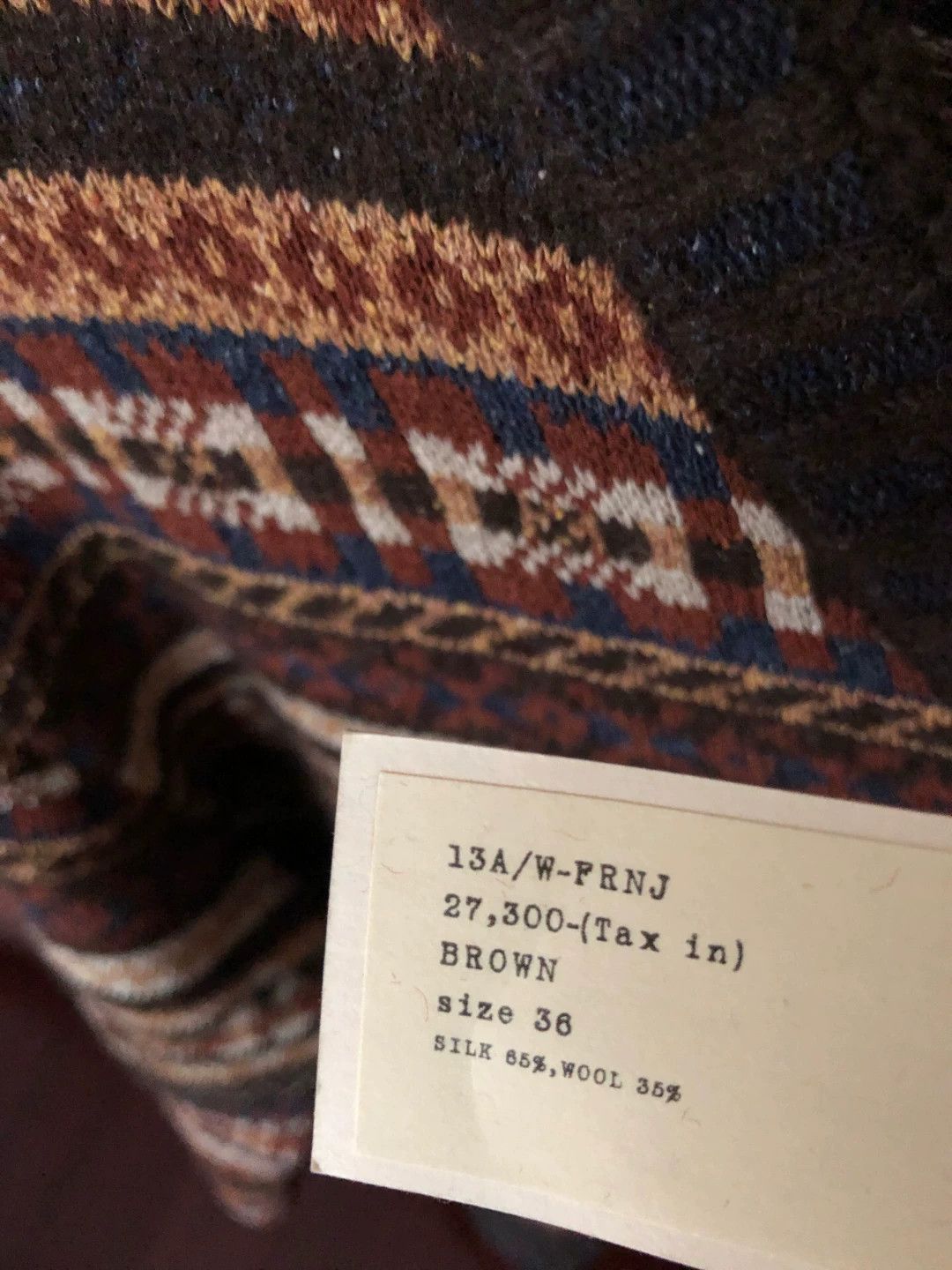 Old Joe Old Joe Wool-Silk Knit Sweater Size US XL / EU 56 / 4 - 6 Thumbnail