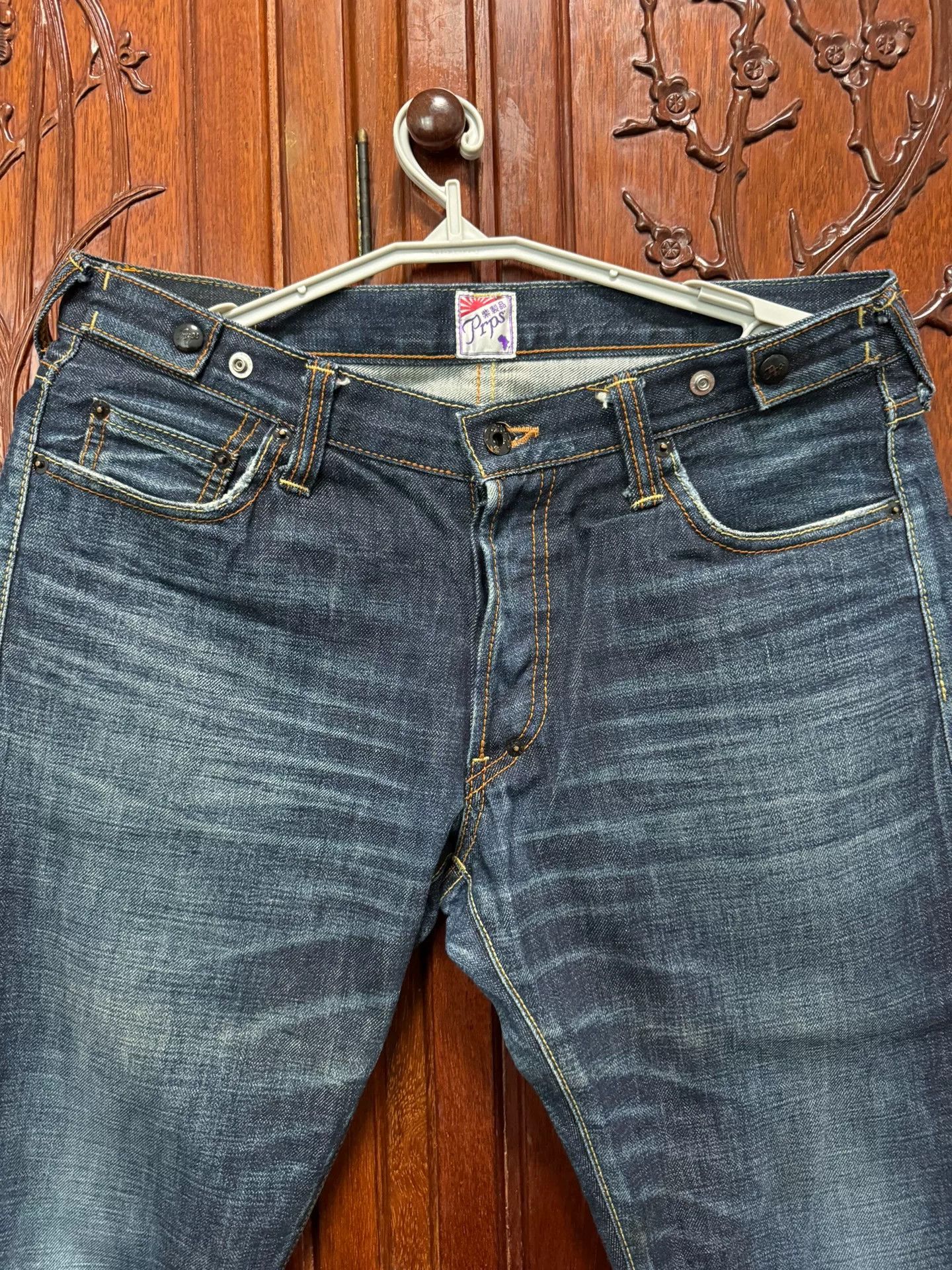 Prps PRPS Japanese Made Sakura Lining 03 Jeans W34 Size US 34 / EU 50 - 2 Thumbnail