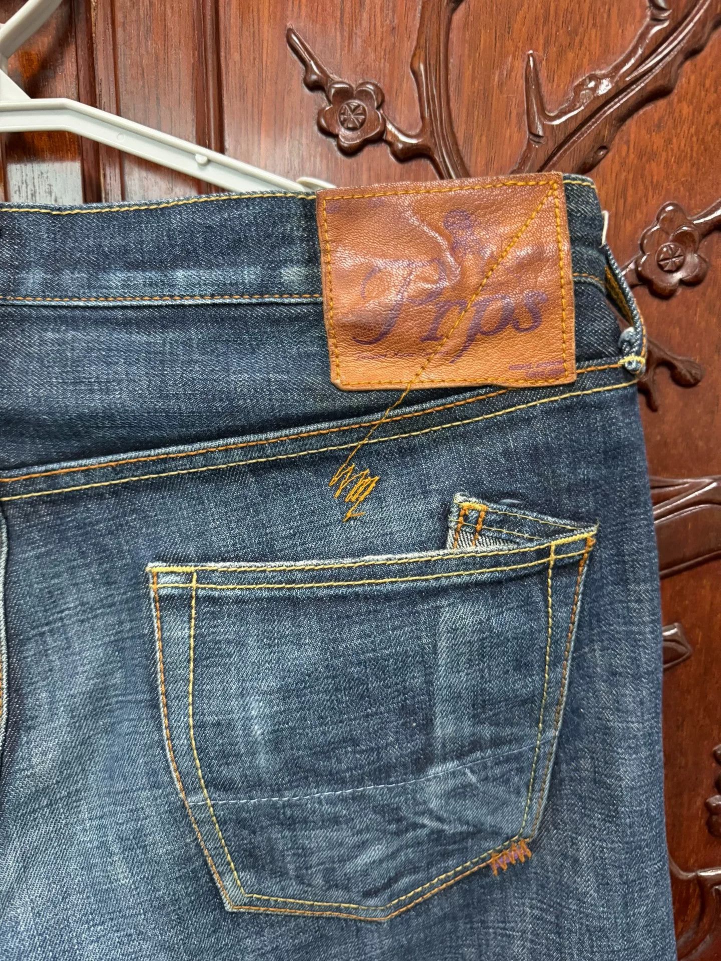 Prps PRPS Japanese Made Sakura Lining 03 Jeans W34 Size US 34 / EU 50 - 4 Thumbnail