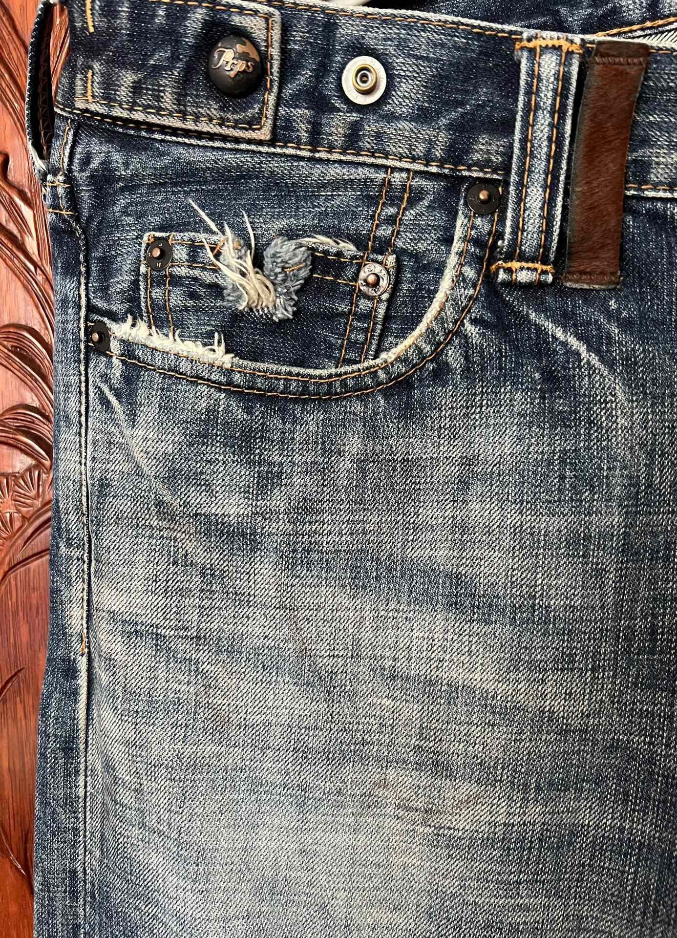 Prps Prps Men's p43 Early Series Jeans Size US 32 / EU 48 - 2 Thumbnail