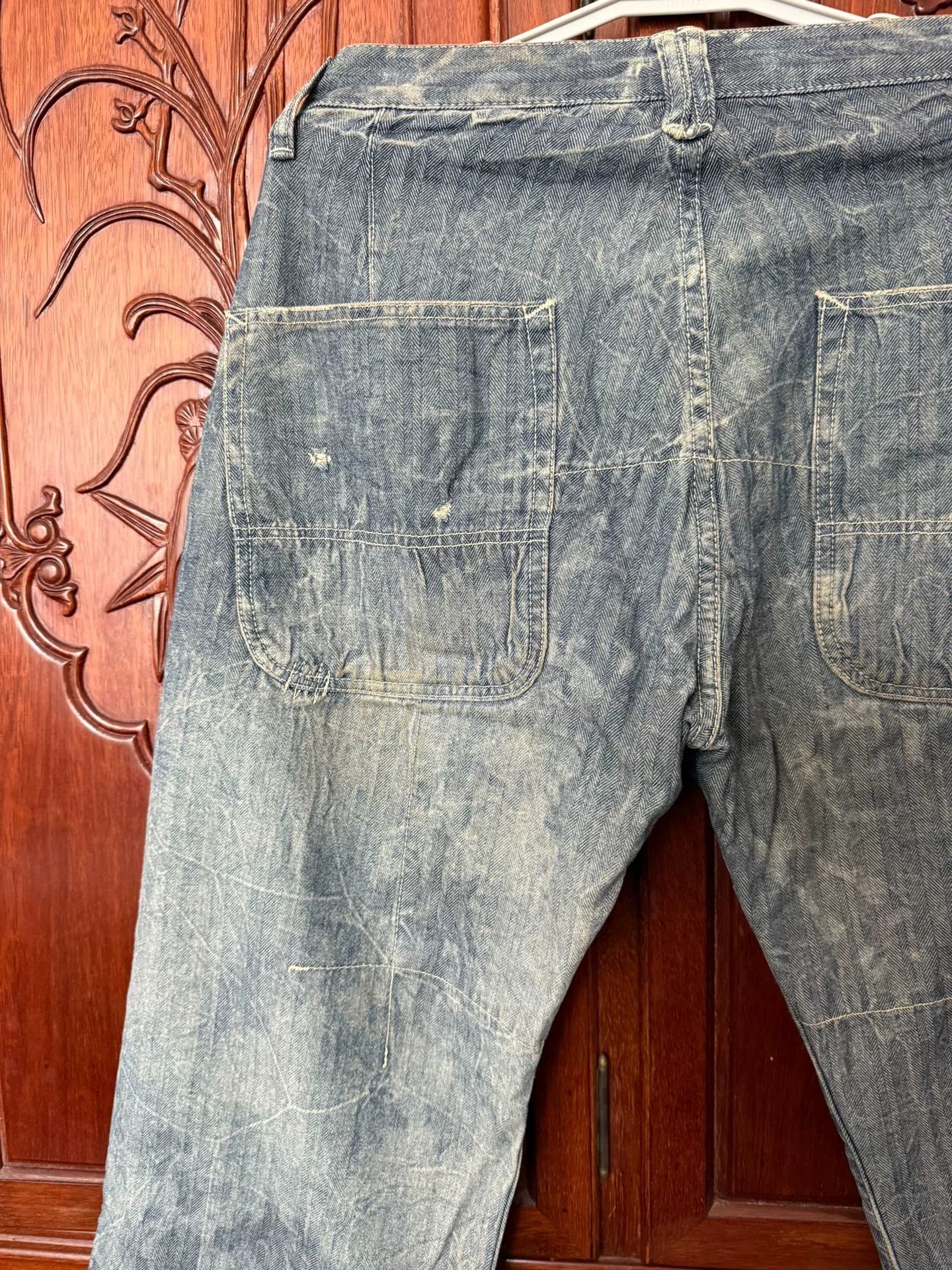 Prps PRPS Men's Straight Loose Casual Pants Size US 32 / EU 48 - 4 Thumbnail