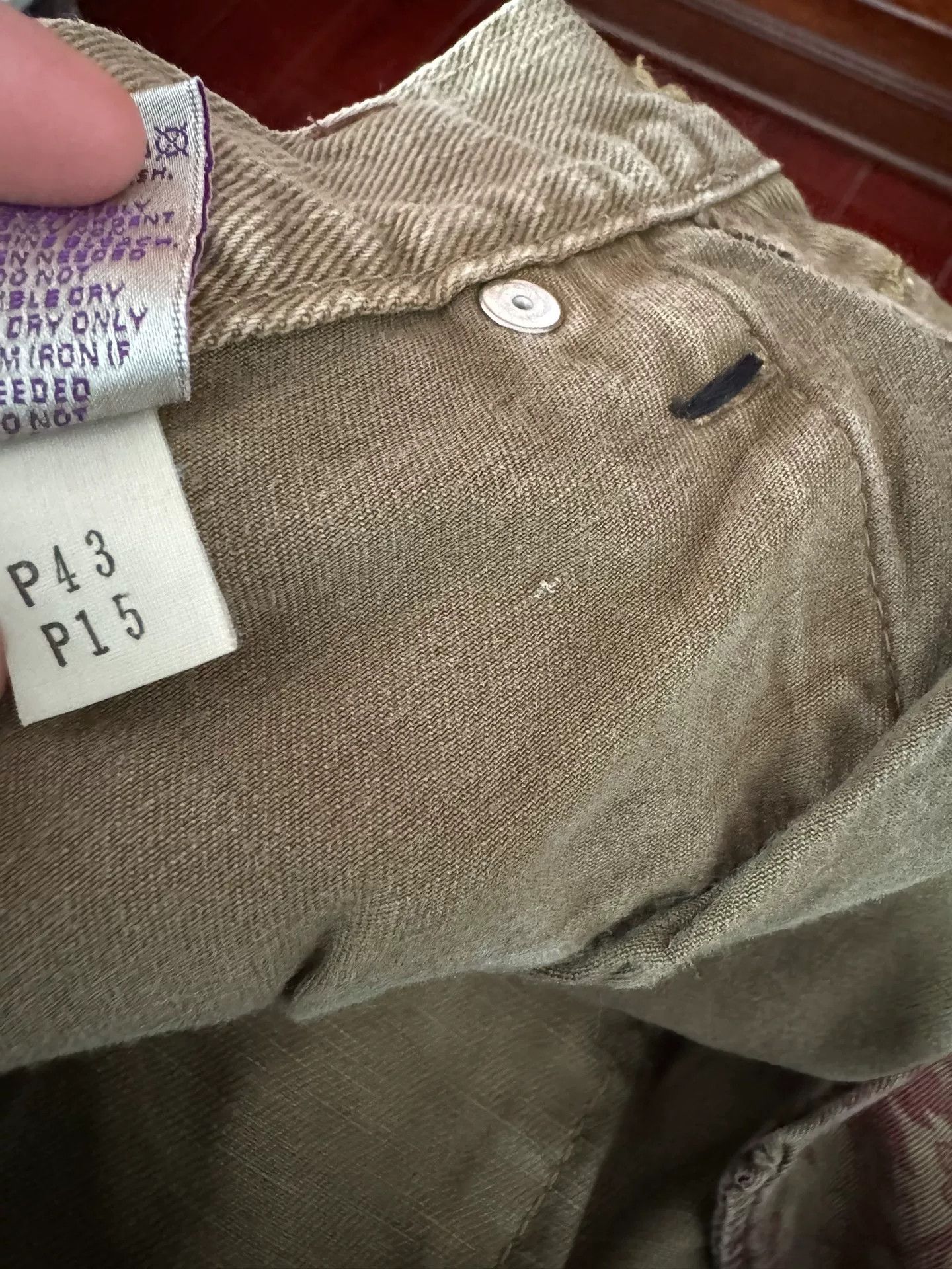 Prps PRPS W31 P43 Denim Cargo Pants Size US 31 - 3 Thumbnail