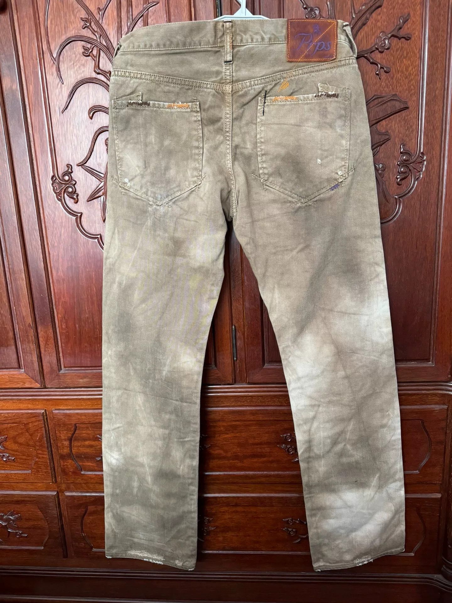 Prps PRPS W31 P43 Denim Cargo Pants Size US 31 - 2 Thumbnail