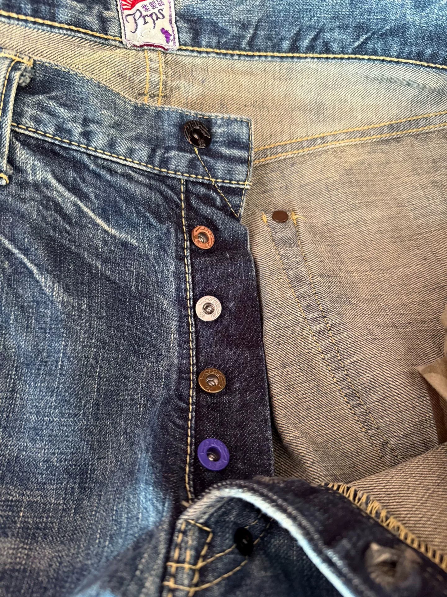 Prps PRPS 01AA Men's Straight Jeans Size US 38 / EU 54 - 6 Thumbnail