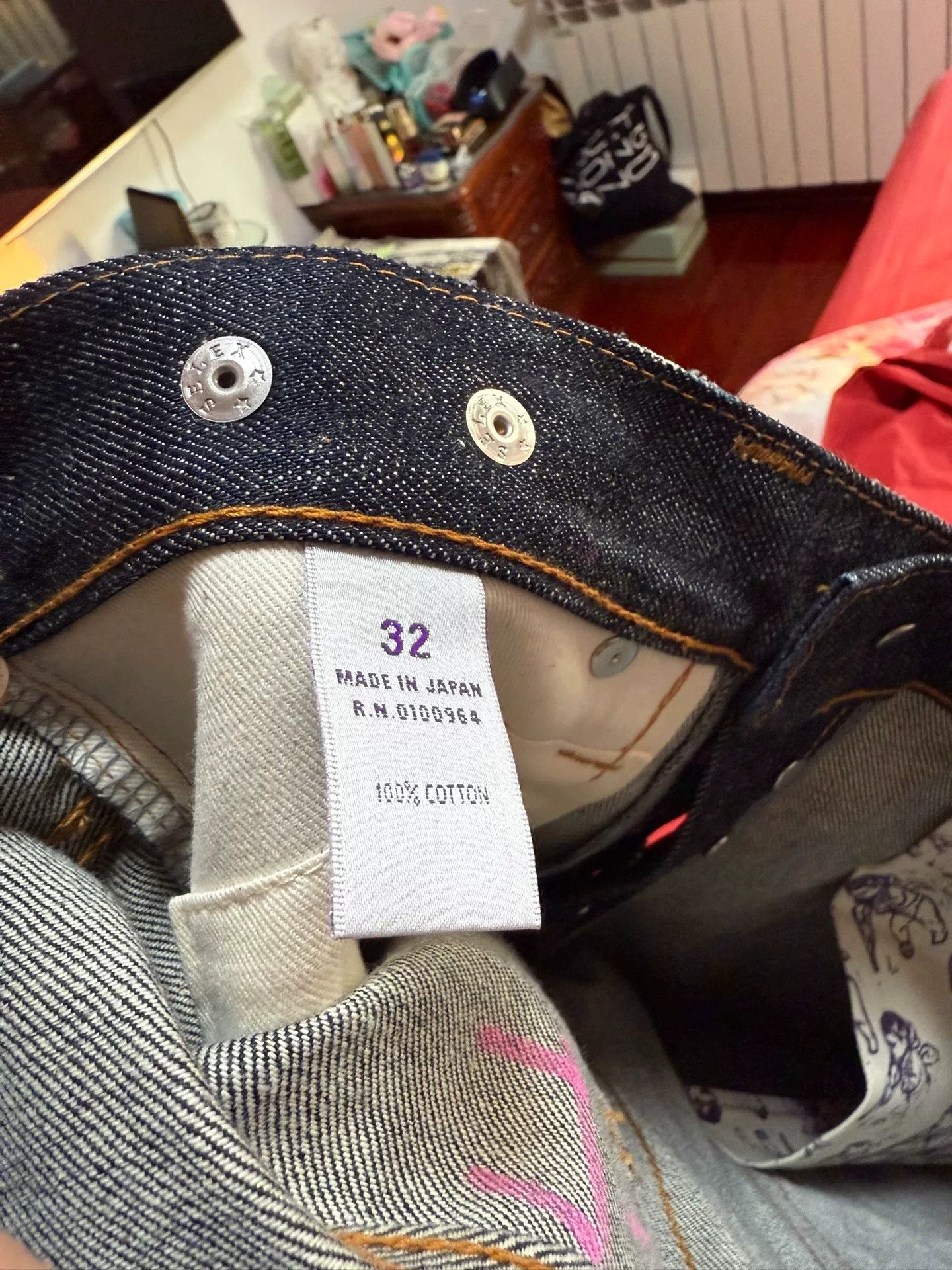 Prps Prps W32 Slim Indigo Acid Wash Jeans Size US 32 / EU 48 - 6 Thumbnail