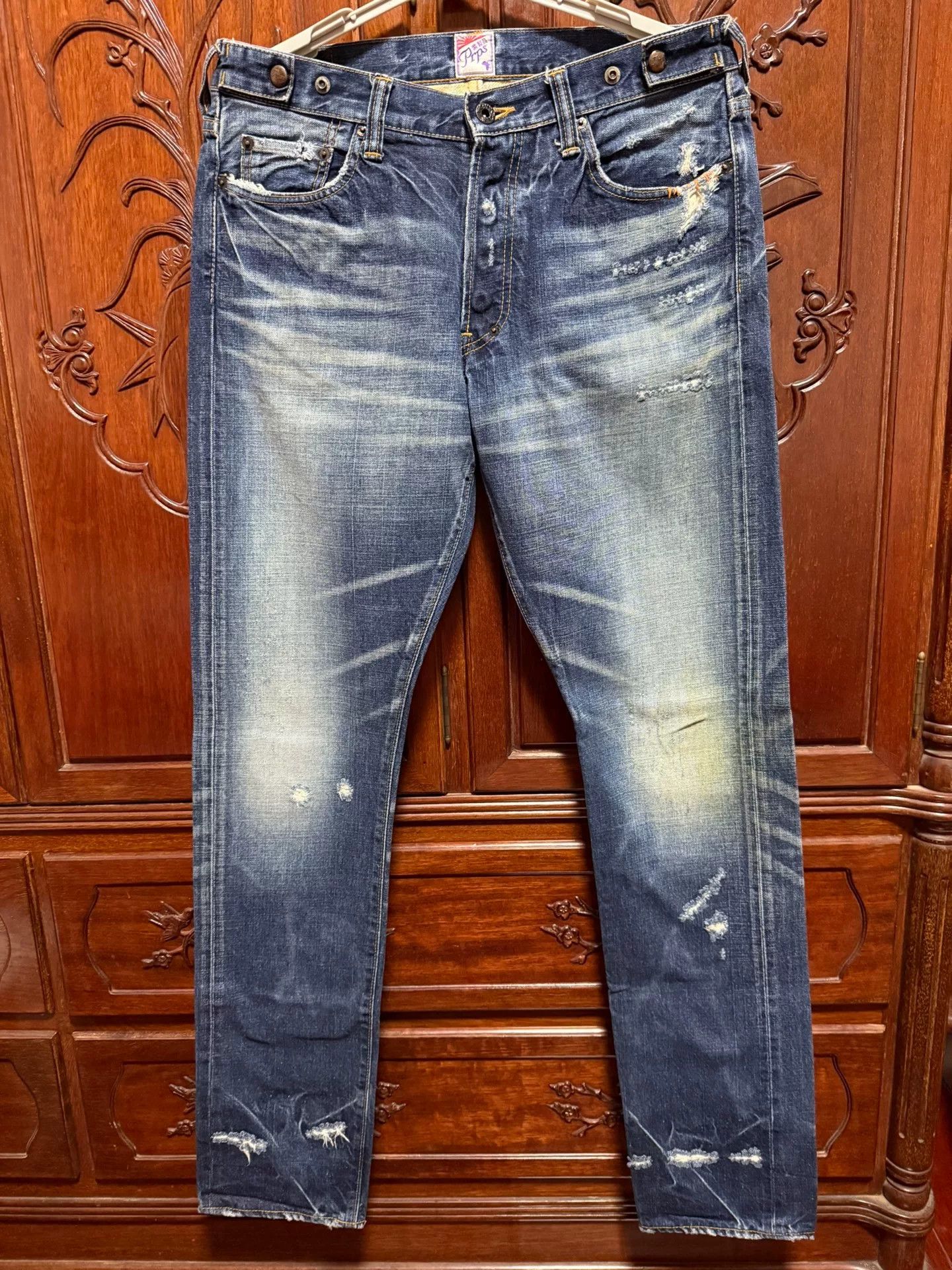 Prps PRPS Men's Luxury Jeans Size US 32 / EU 48 - 3 Thumbnail