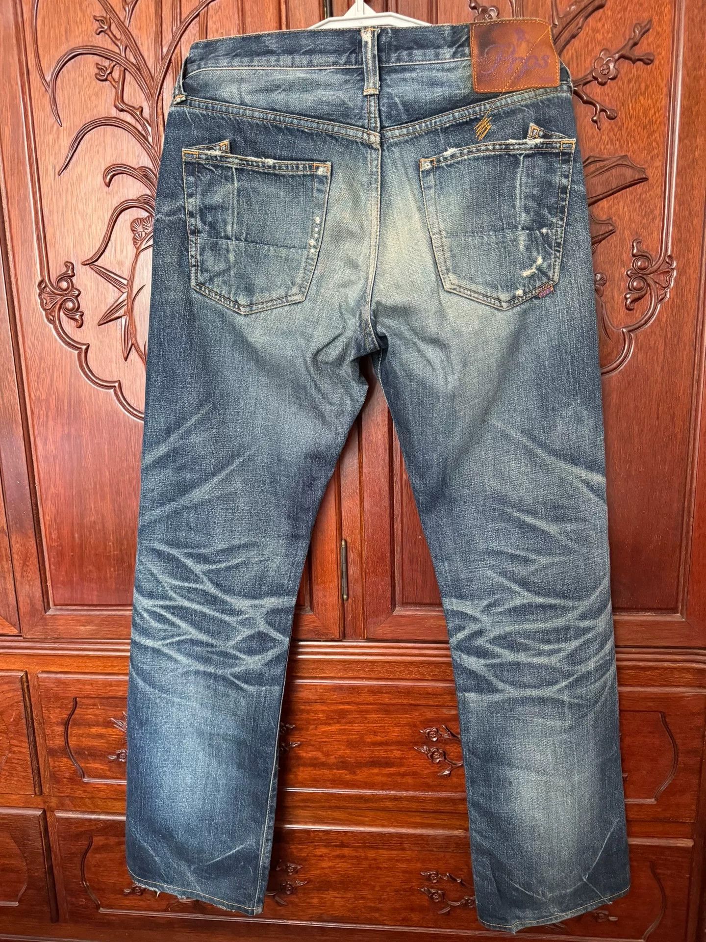 Prps PRPS Men's Straight Jeans W29 Distressed Size US 29 - 2 Thumbnail