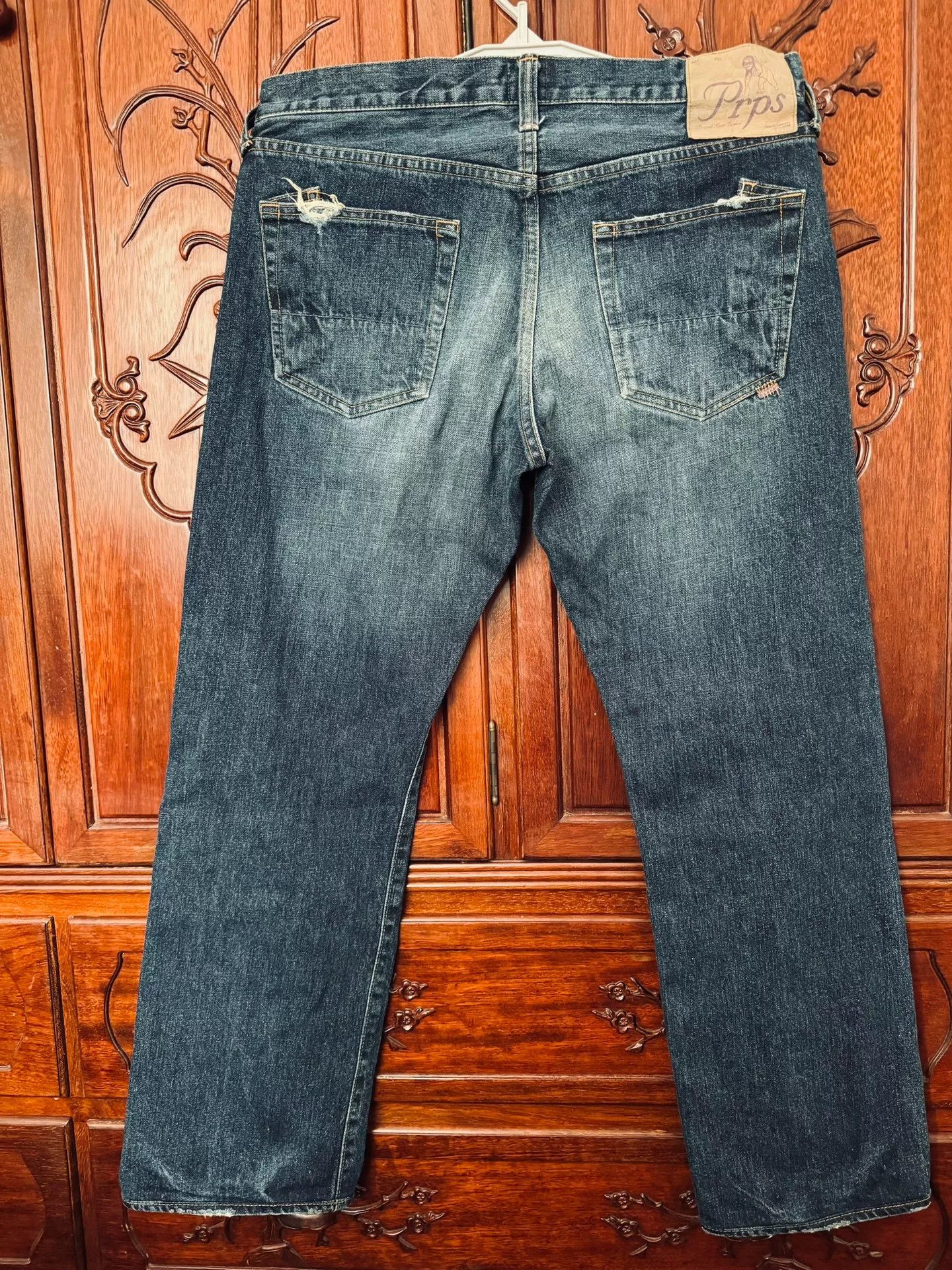 Prps PRPS Men's Straight-Leg Jeans Size US 34 / EU 50 - 2 Thumbnail