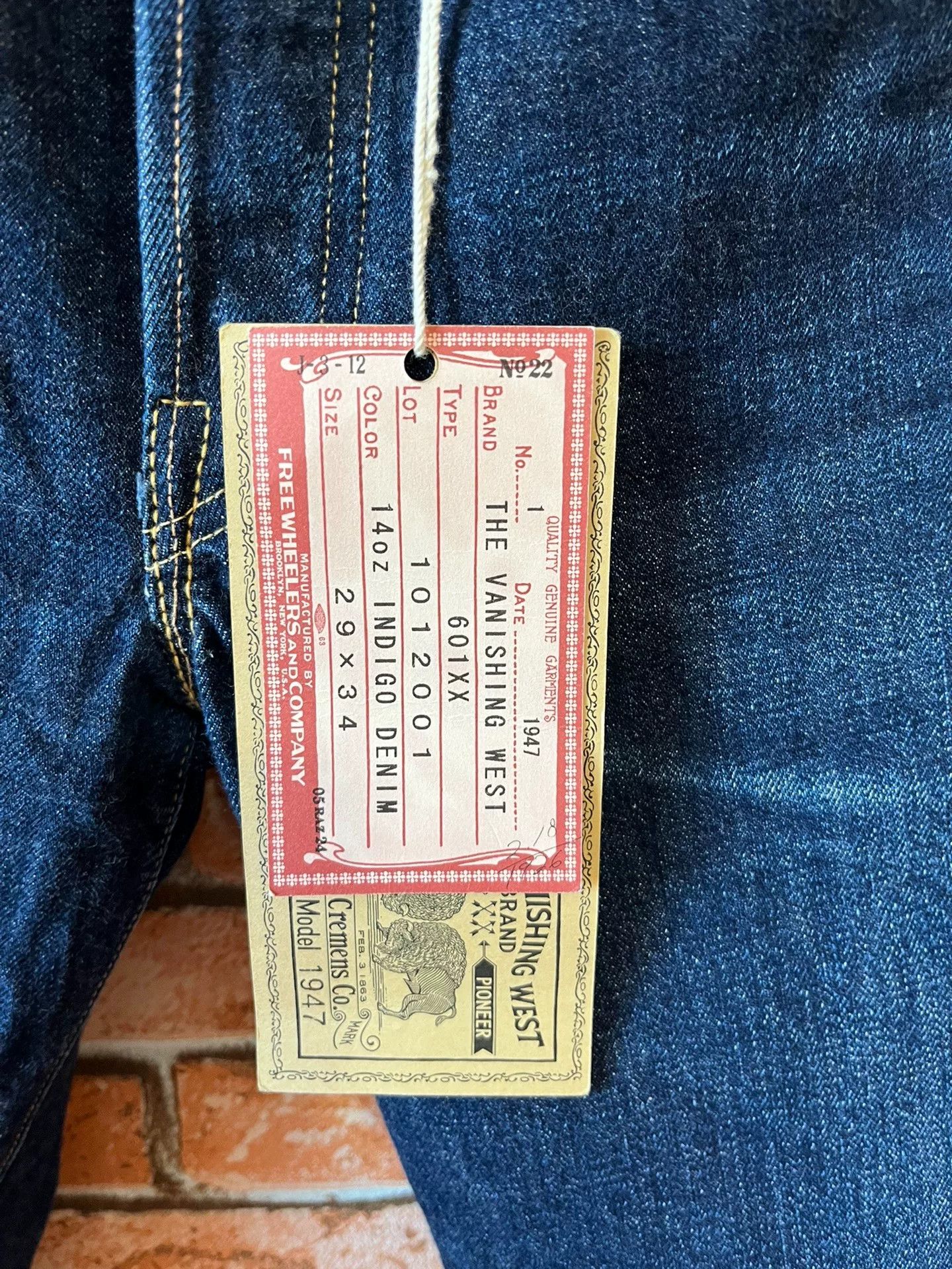 Freewheelers Freewheelers 601xx Jeans Size US 29 - 3 Thumbnail