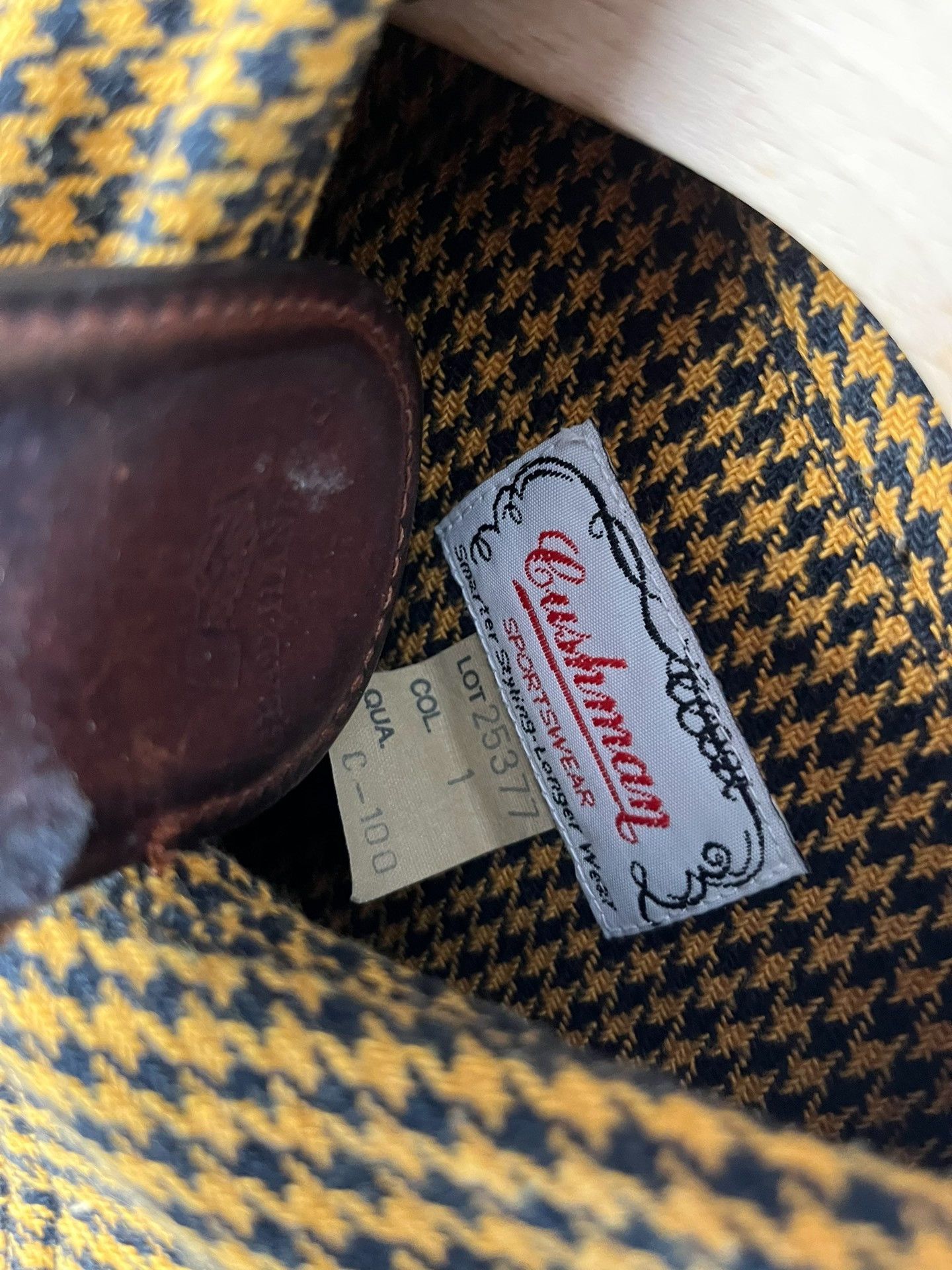 Cushman Cushman Houndstooth Western Shirt Size US S / EU 44-46 / 1 - 3 Thumbnail