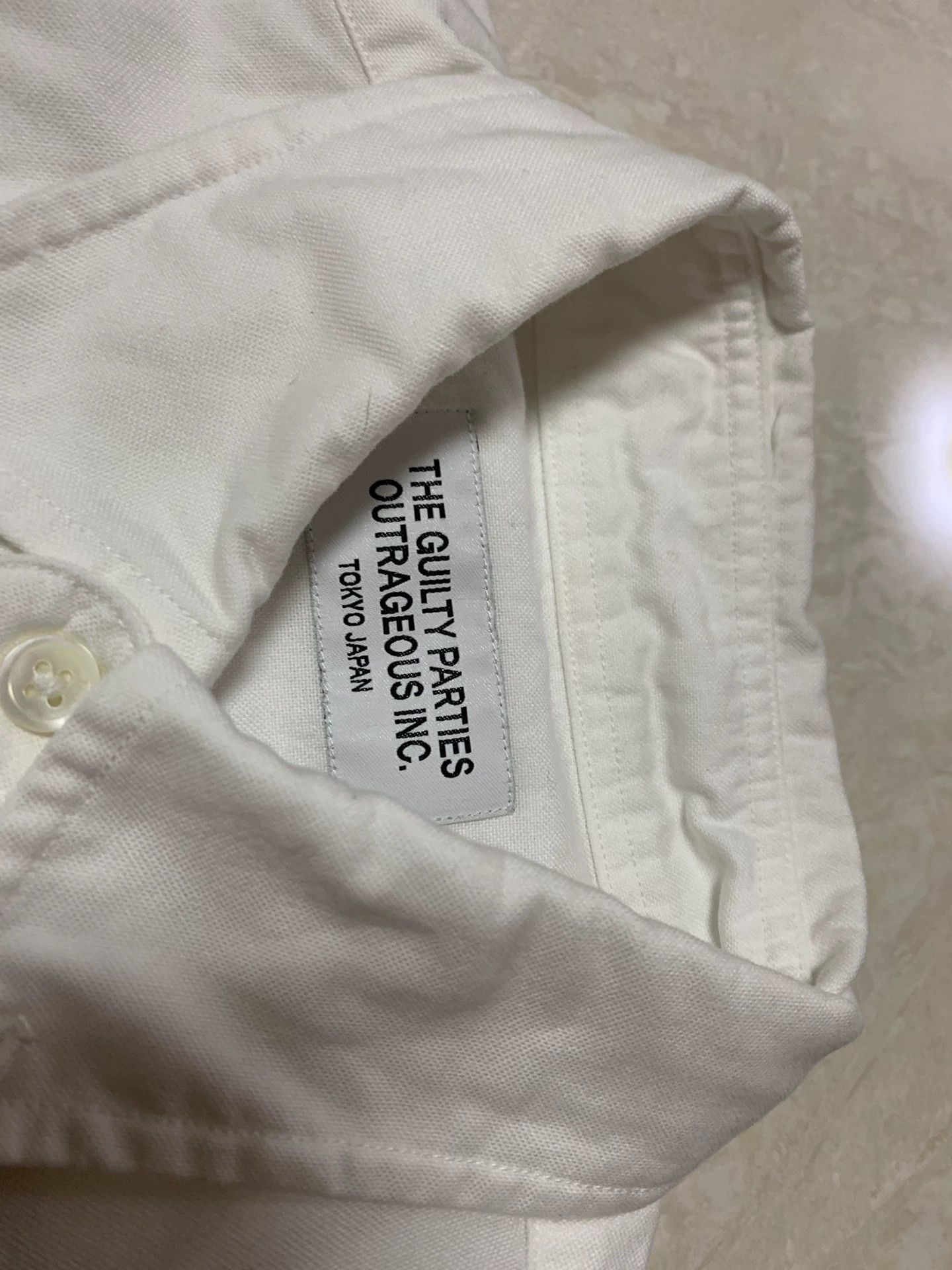 Wacko Maria WACKO MARIA White Shirt Size US S / EU 44-46 / 1 - 5 Thumbnail