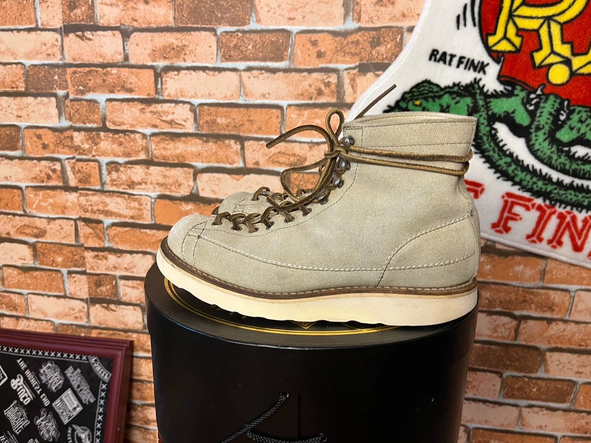 The Real McCoy's Joe McCoy Suede Shoes Size US 7.5 / EU 40-41 - 2 Thumbnail