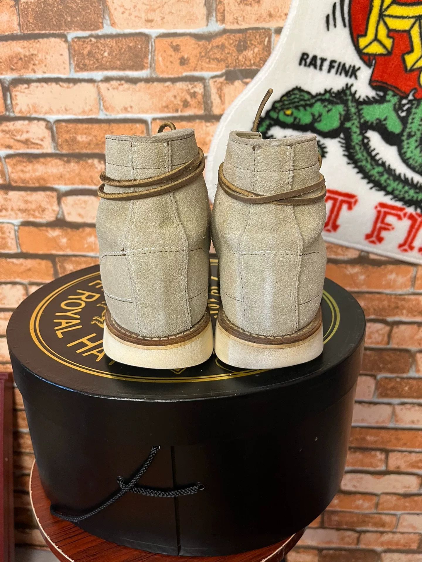 The Real McCoy's Joe McCoy Suede Shoes Size US 7.5 / EU 40-41 - 4 Thumbnail