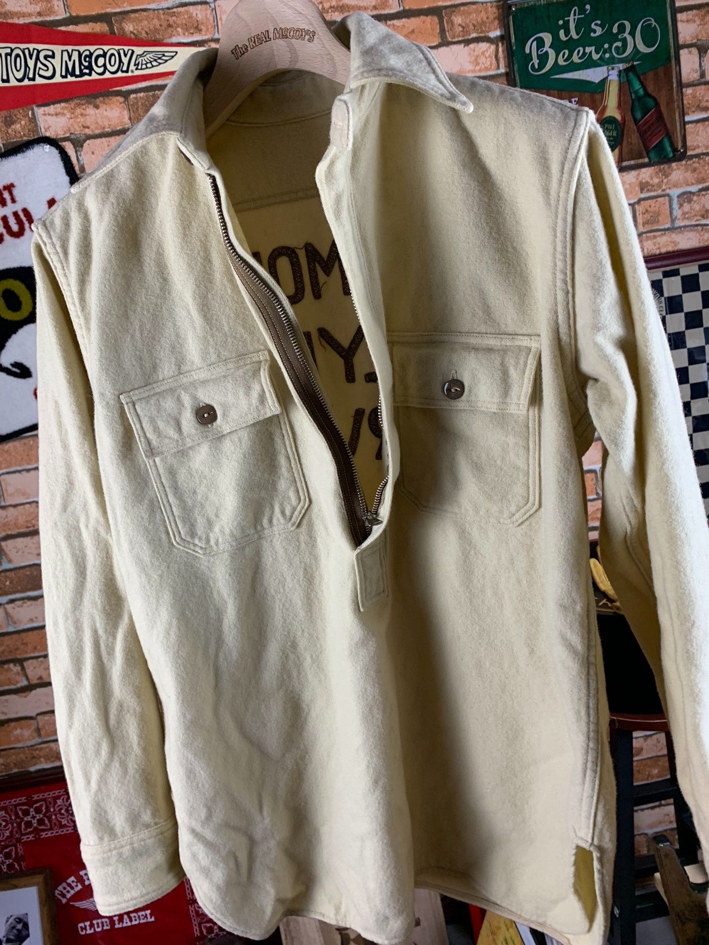 Warehouse & Co. Warehouse Wool Pullover Shirt Size US M / EU 48-50 / 2 - 4 Thumbnail