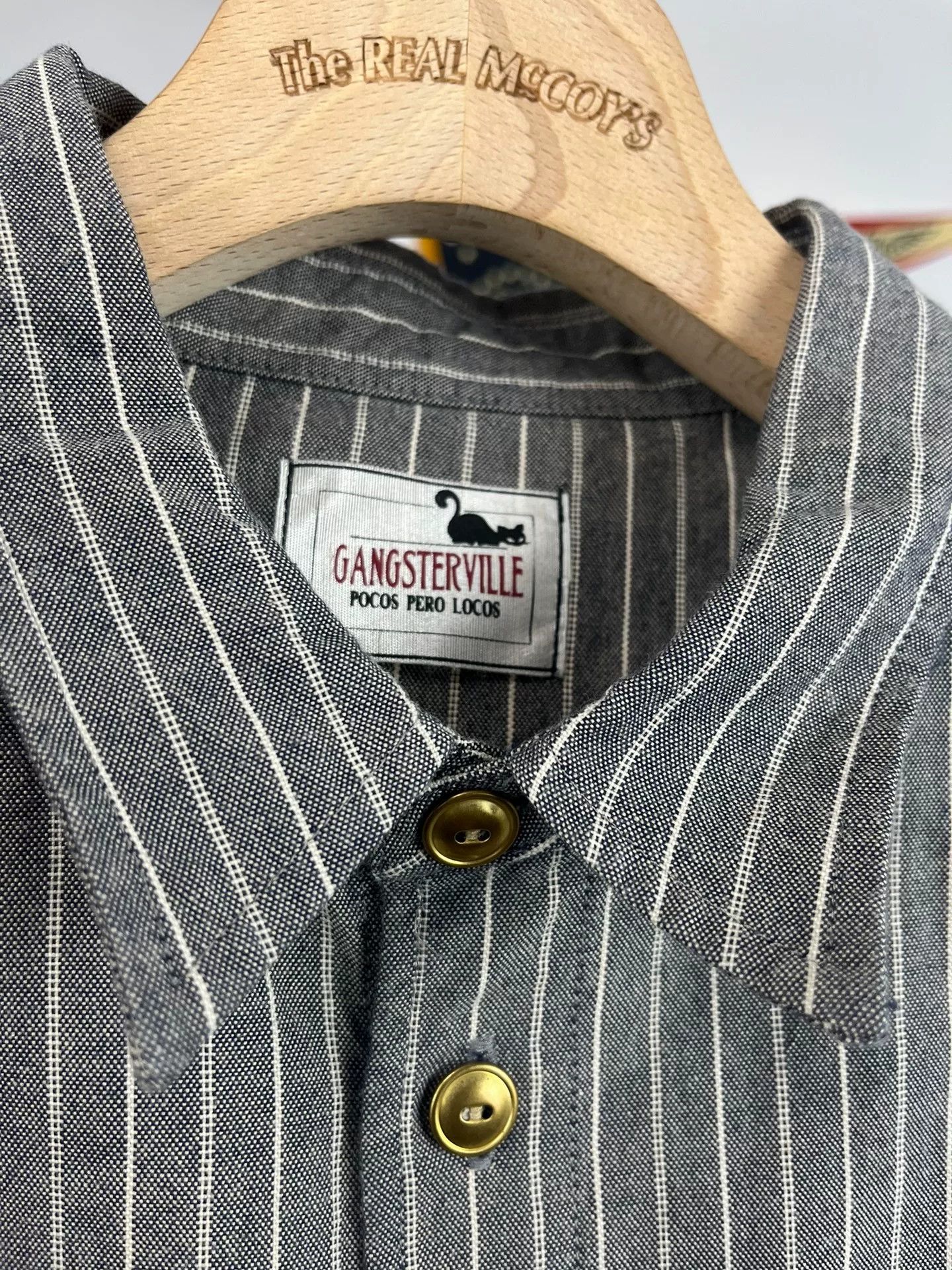 Gangster Doodles GANGSTERVILLE Striped Shirt Size US S / EU 44-46 / 1 - 3 Thumbnail