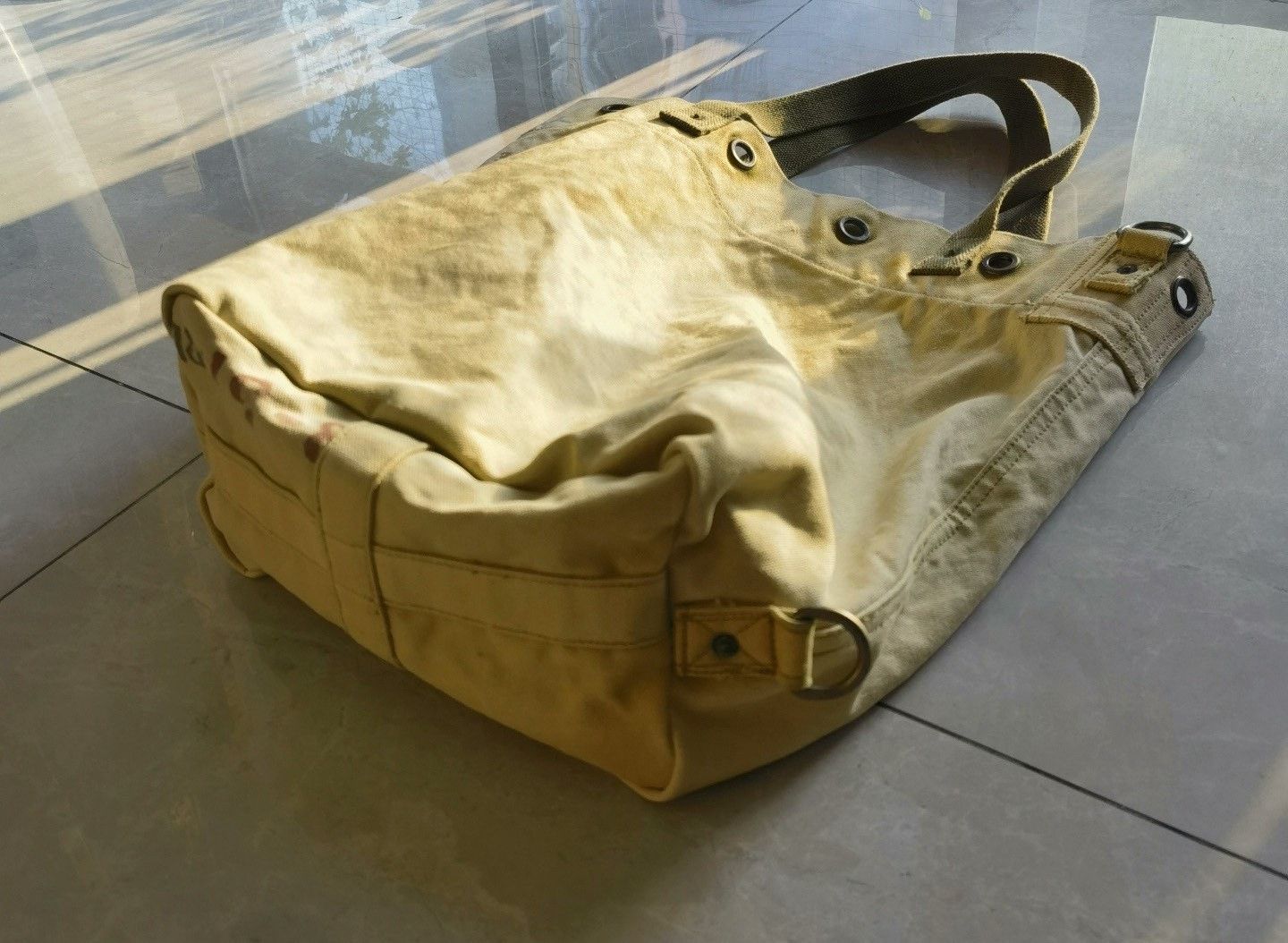 RRL Ralph Lauren RRL Vintage WWII Nautical Canvas Tote Size ONE SIZE - 8 Thumbnail