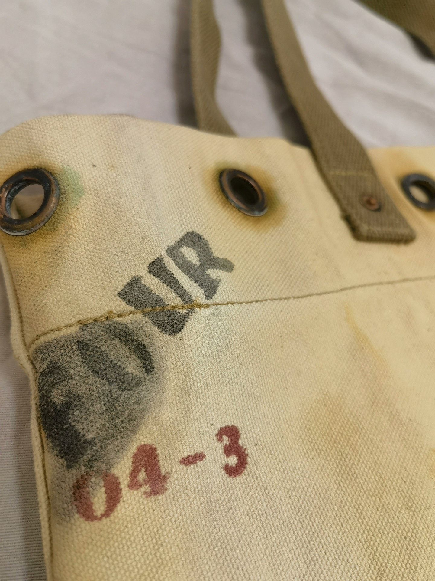 RRL Ralph Lauren RRL Vintage WWII Nautical Canvas Tote Size ONE SIZE - 7 Thumbnail