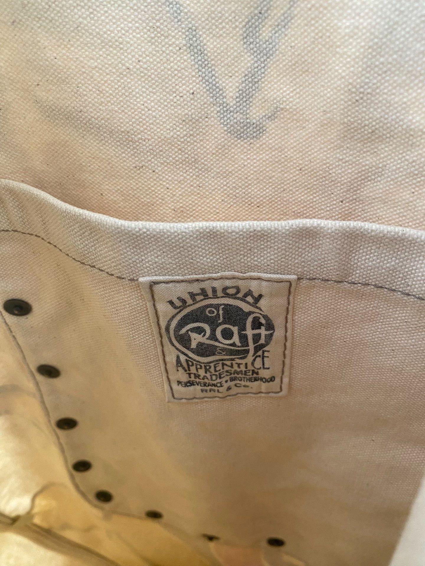 RRL Ralph Lauren RRL Military Canvas Tote Bag Size ONE SIZE - 9 Thumbnail