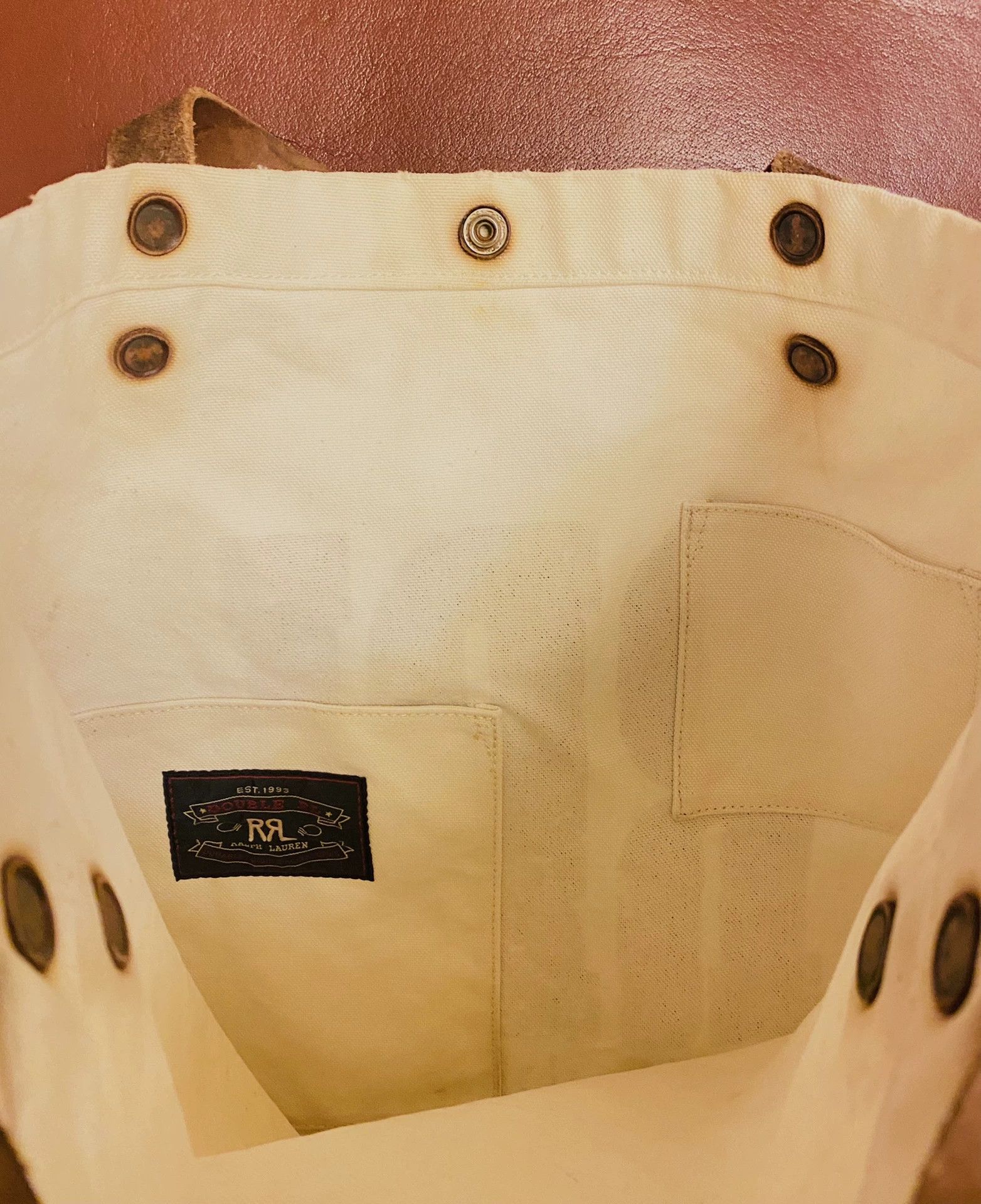RRL Ralph Lauren RRL Early Classic Logo Double RL Tote Size ONE SIZE - 3 Thumbnail