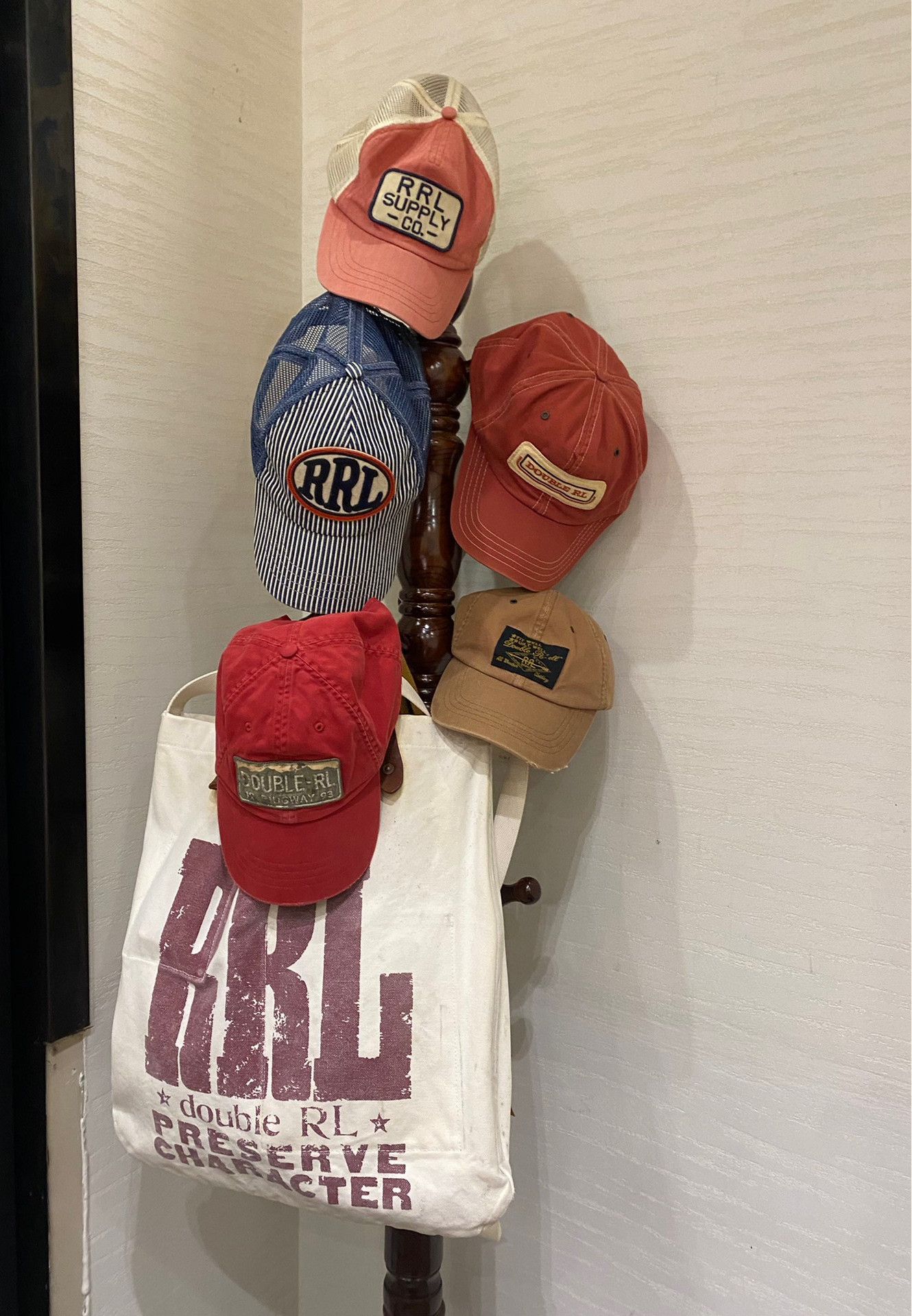 RRL Ralph Lauren RRL Early Classic Logo Double RL Tote Size ONE SIZE - 9 Thumbnail