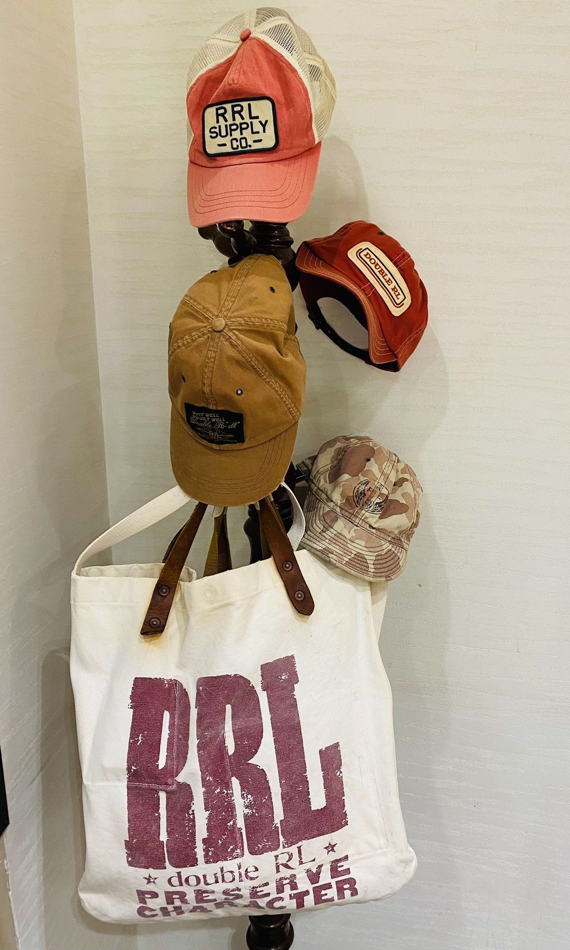 RRL Ralph Lauren RRL Early Classic Logo Double RL Tote Size ONE SIZE - 2 Thumbnail